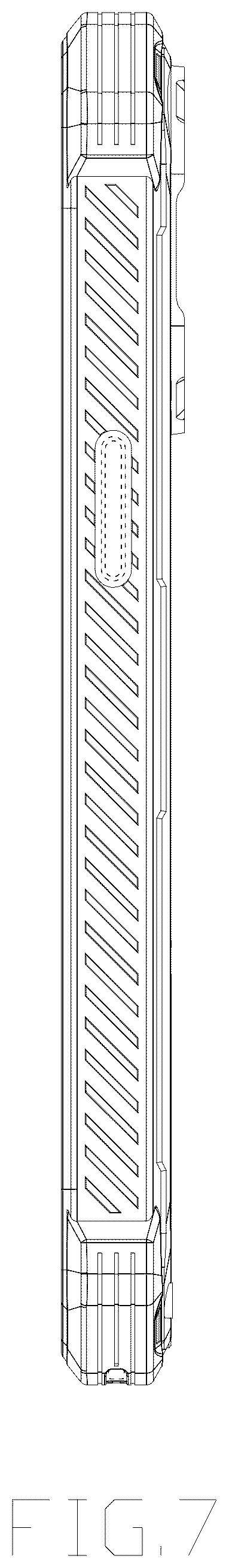 Patent USD1125138 Figure 7 – Case for mobile telephone