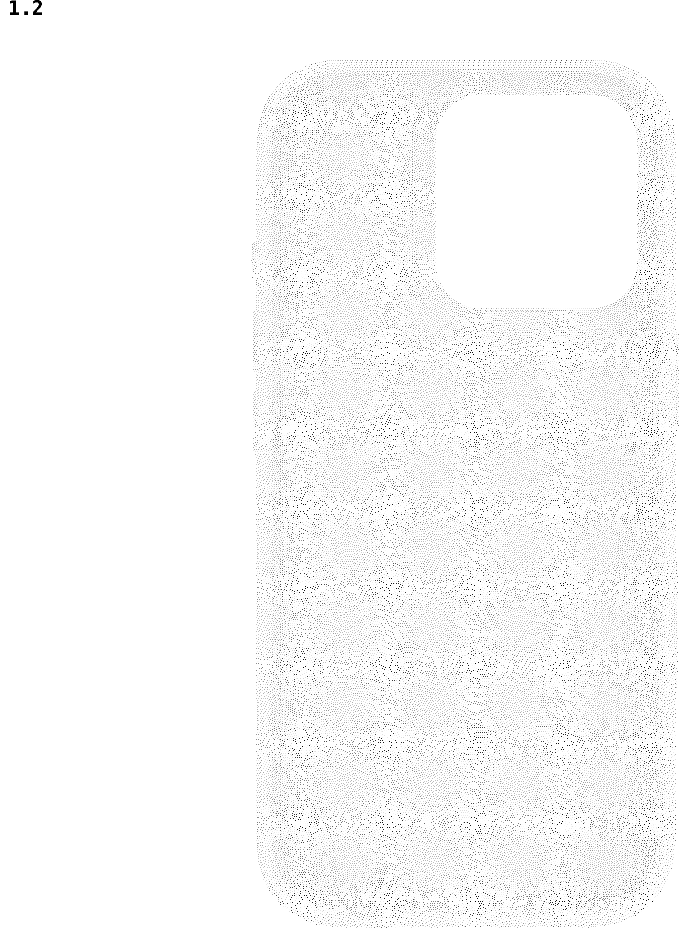 Patent USD1125139 Figure 2 – Mobile phone shell