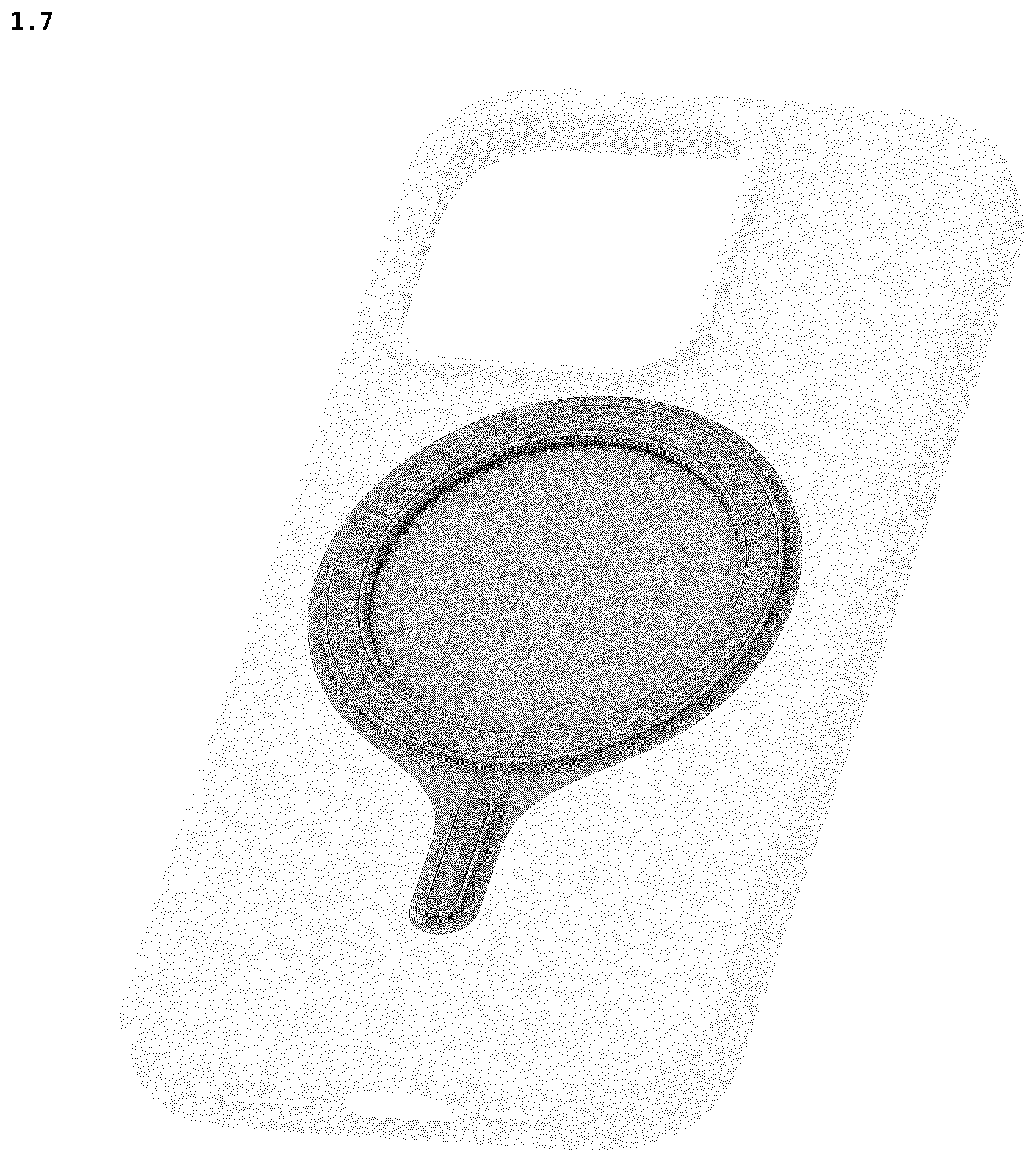 Patent USD1125139 Figure 7 – Mobile phone shell