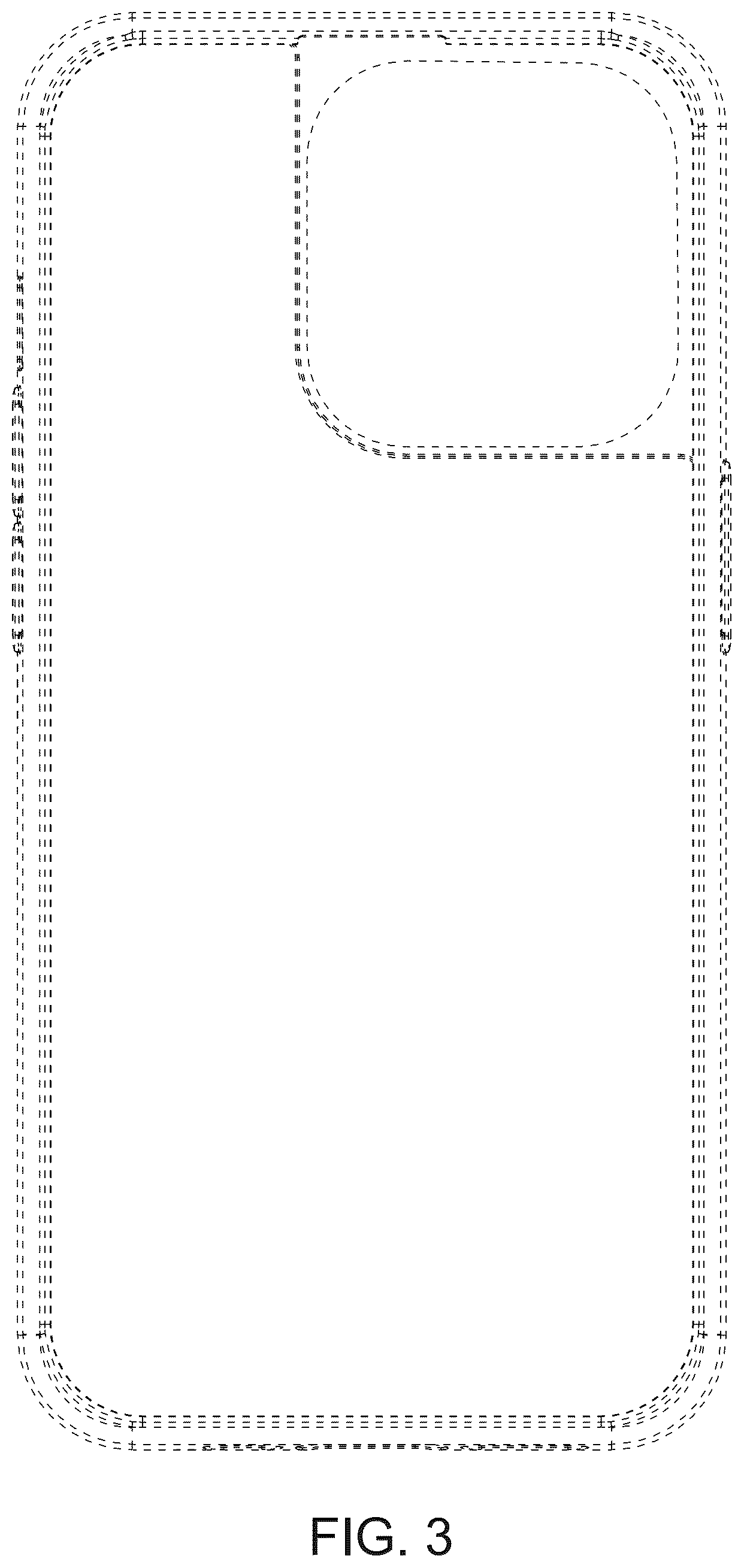 Patent USD1125140 Figure 3 – Holder for mobile electronic equipment