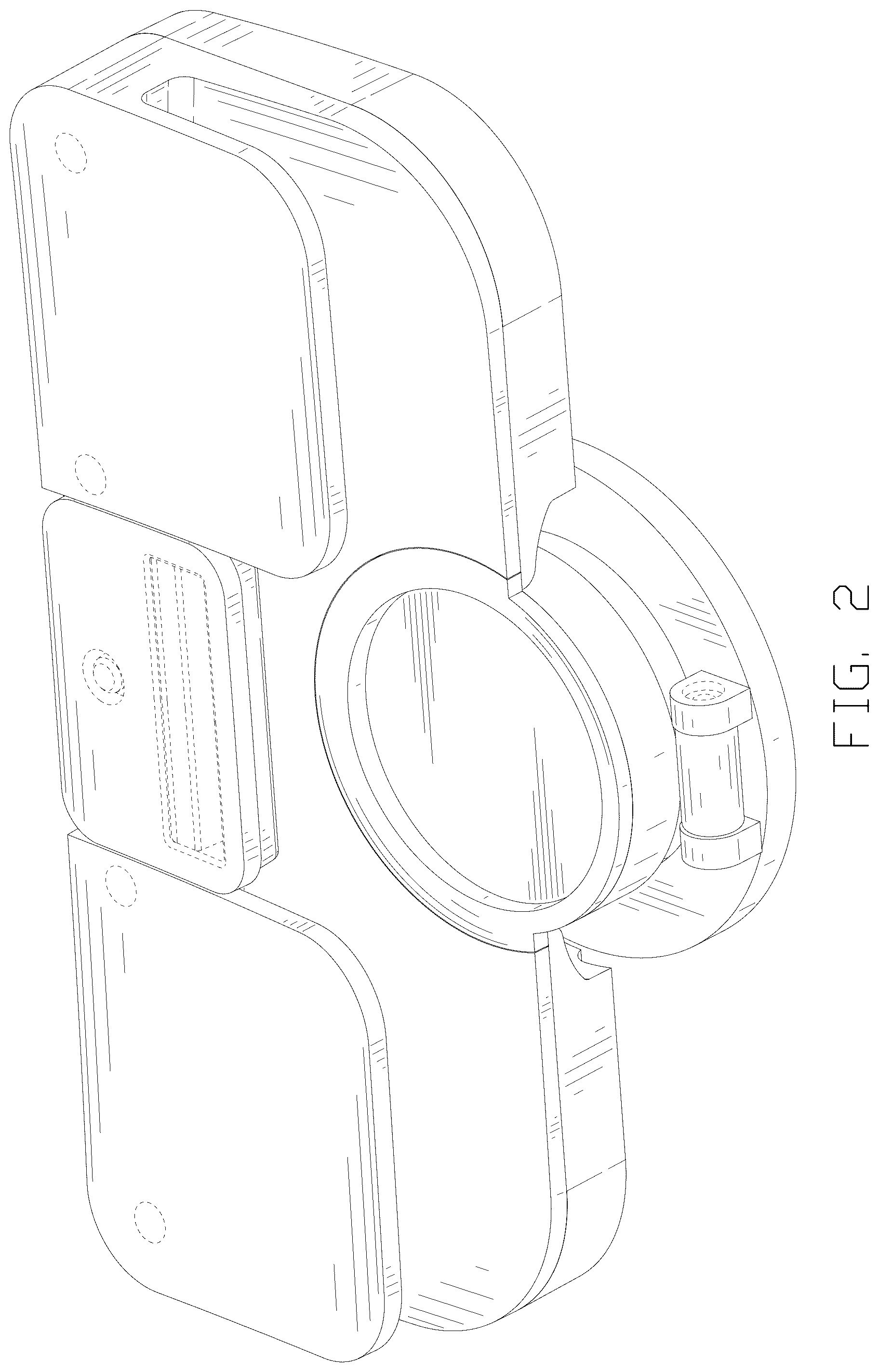 Patent USD1125141 Figure 2 – Electronic device holder with hooks