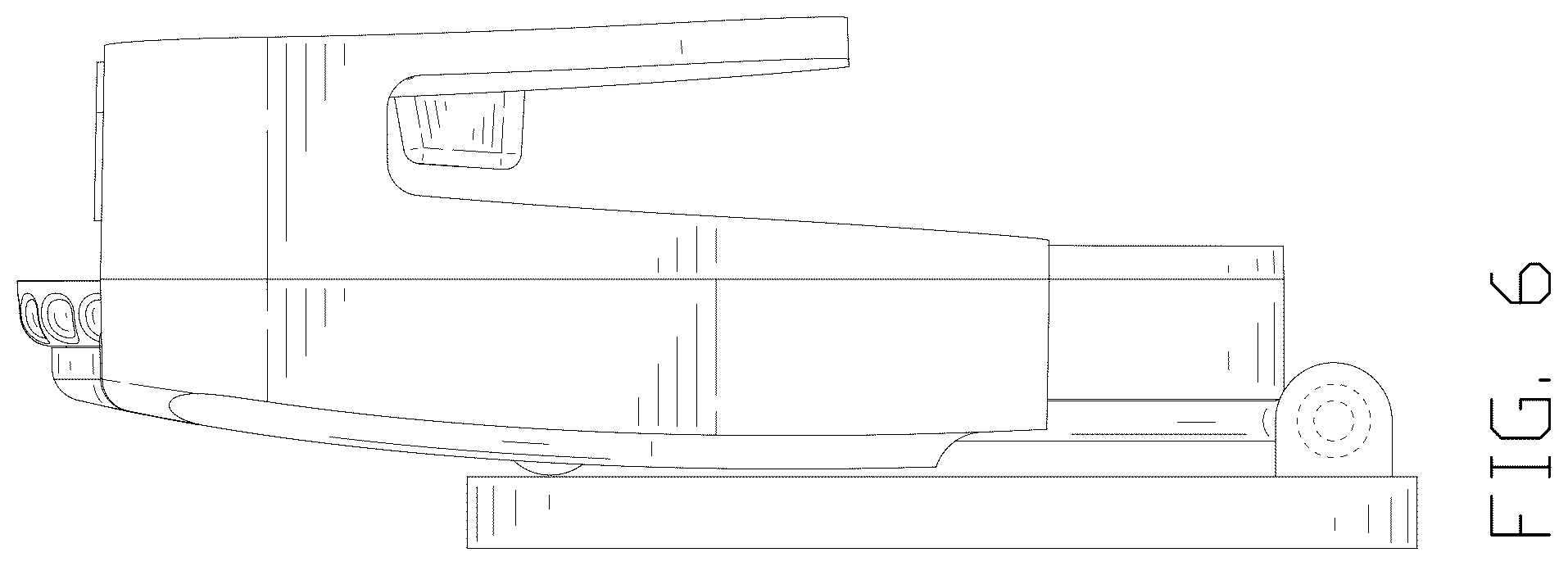 Patent USD1125141 Figure 6 – Electronic device holder with hooks