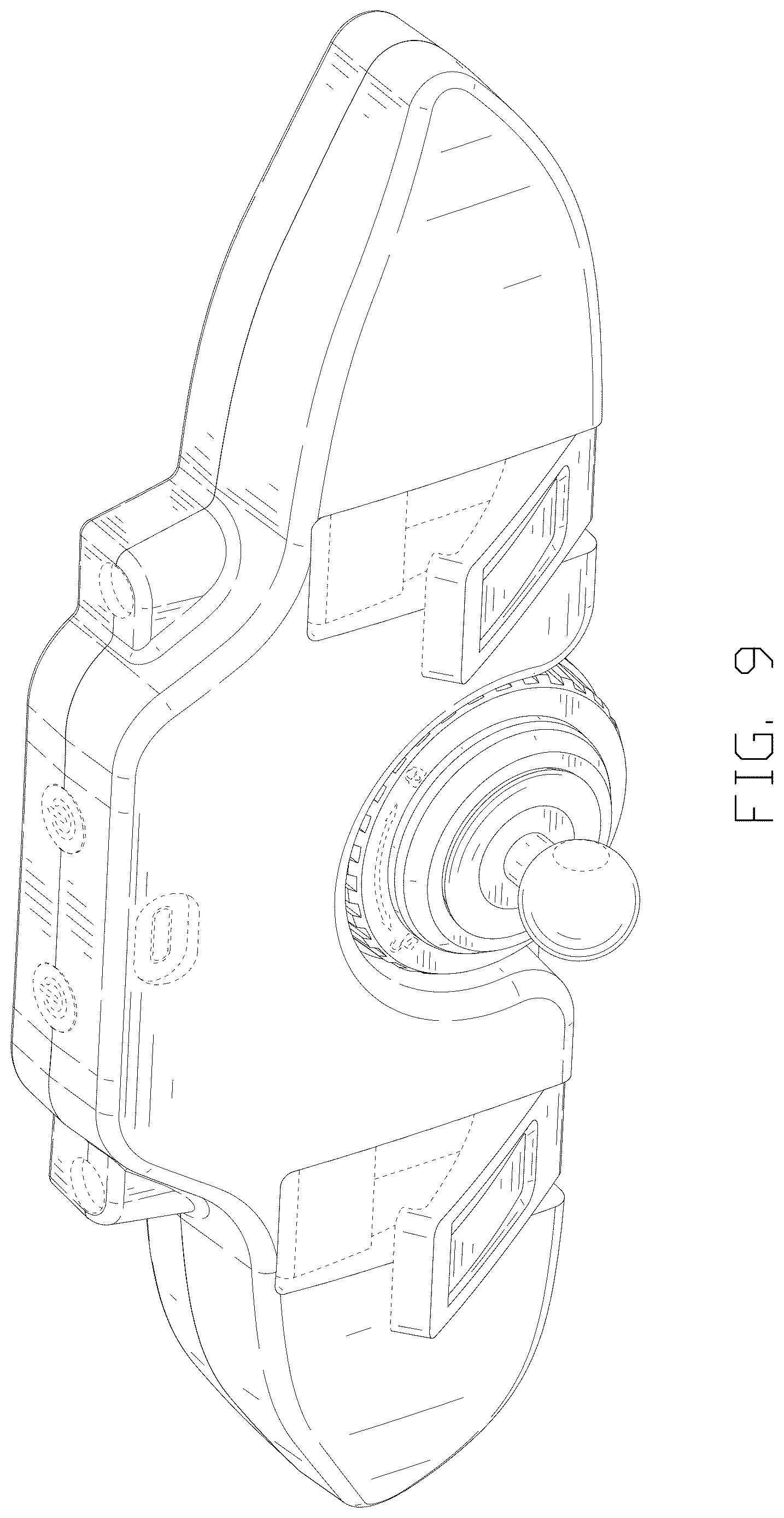 Patent USD1125144 Figure 9 – Electronic device holder with hooks