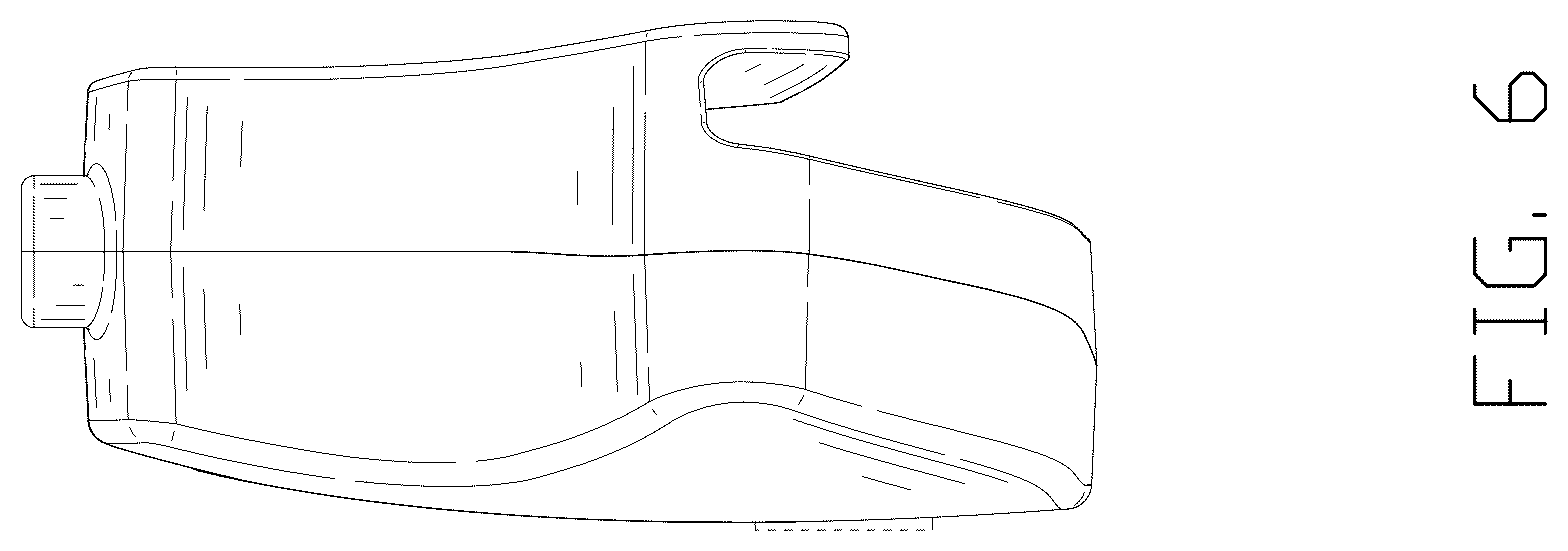 Patent USD1125145 Figure 6 – Electronic device holder with hooks