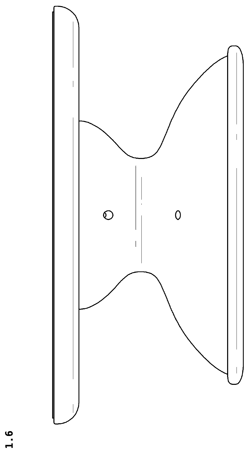 Patent USD1125146 Figure 6 – Hand grip for mobile telephone