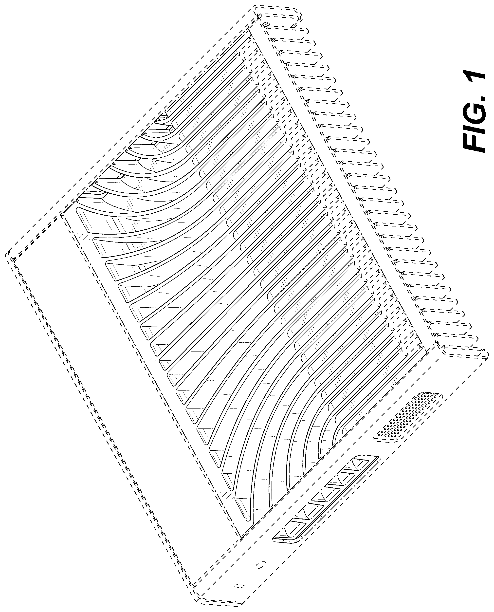 Patent USD1125147 Figure 1 – Network device