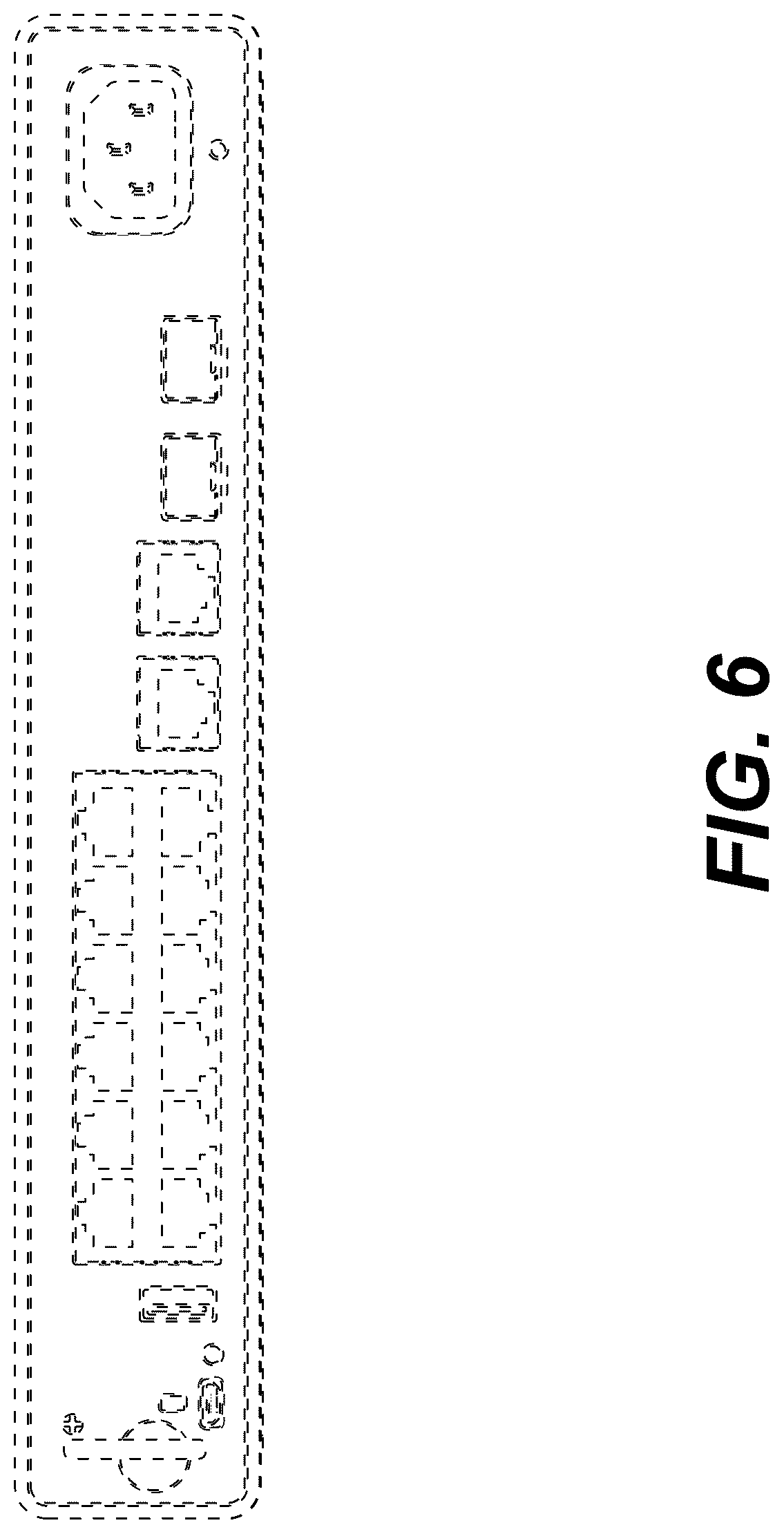 Patent USD1125147 Figure 6 – Network device