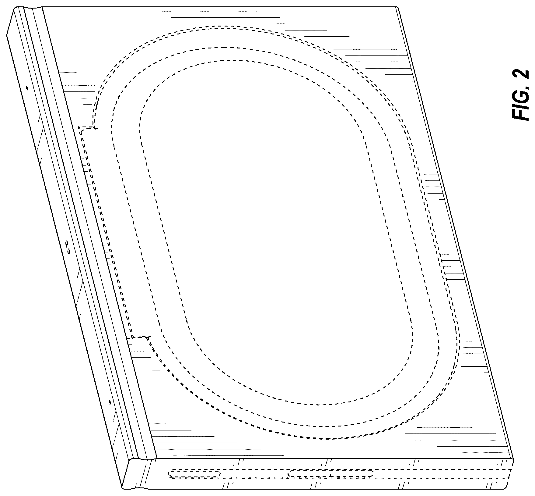 Patent USD1125152 Figure 2 – Computer tablet