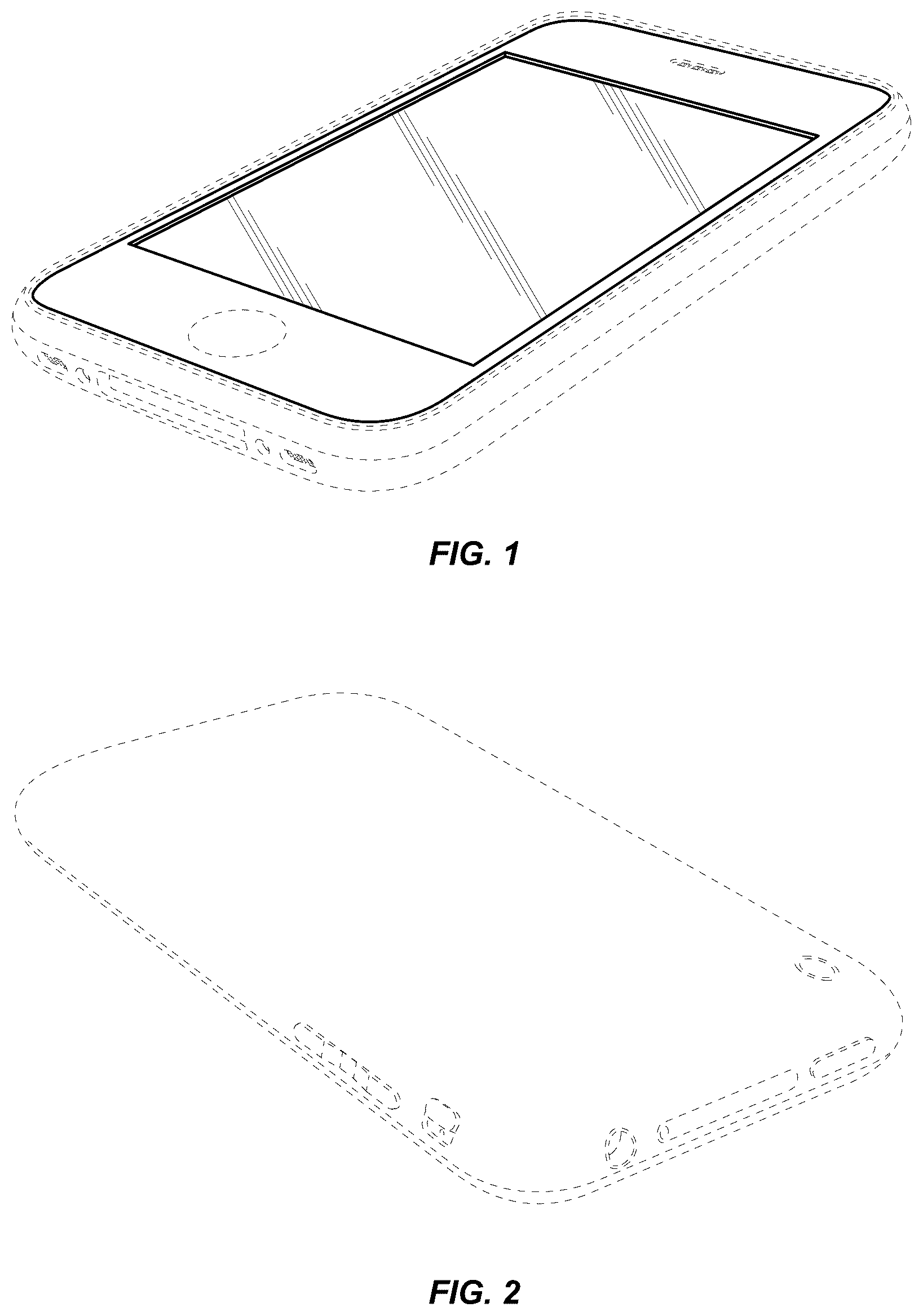 Patent USD1125153 Figure 1 – Electronic device