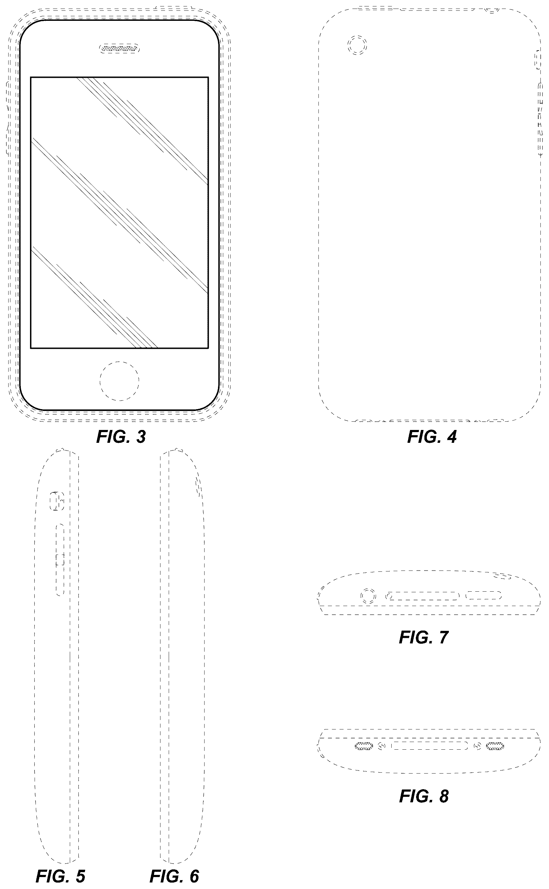 Patent USD1125153 Figure 2 – Electronic device