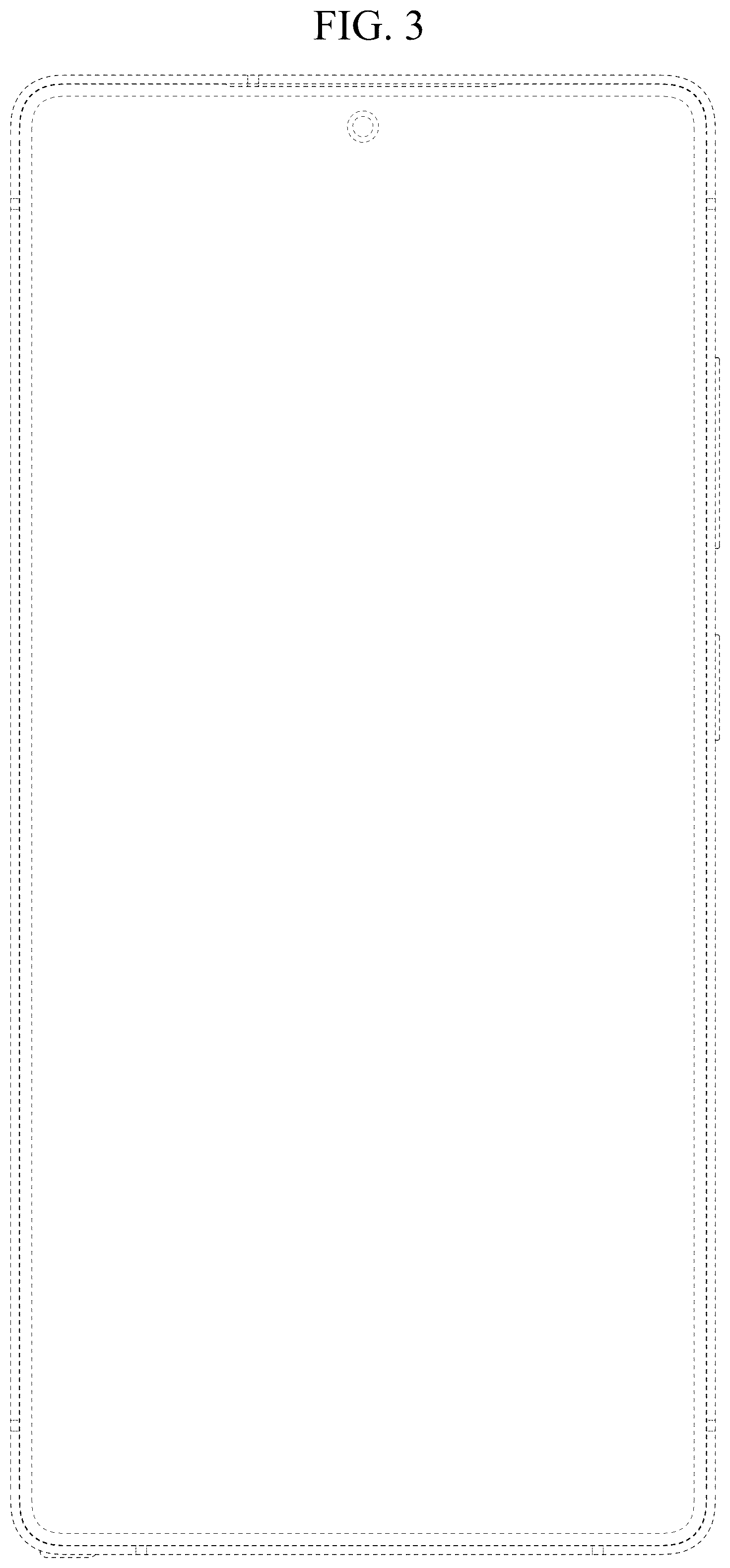 Patent USD1125155 Figure 3 – Electronic device