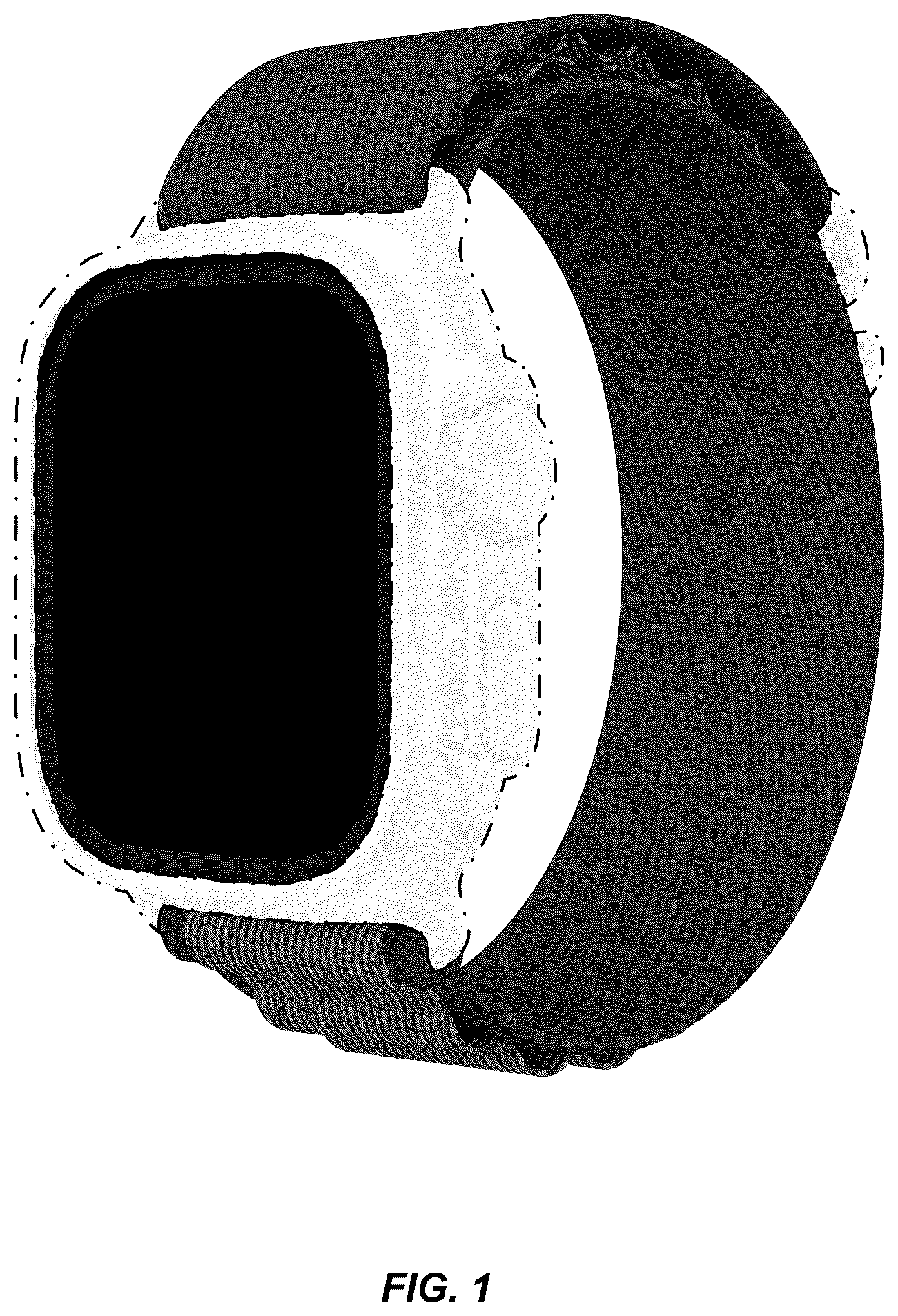 Patent USD1125156 — Wearable device — Figure 1