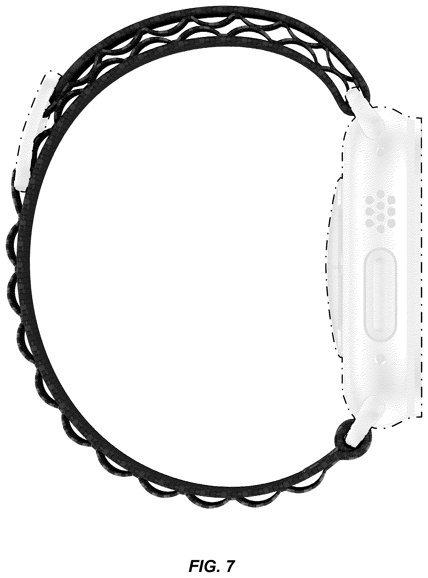 Patent USD1125156 Figure 7 – Wearable device