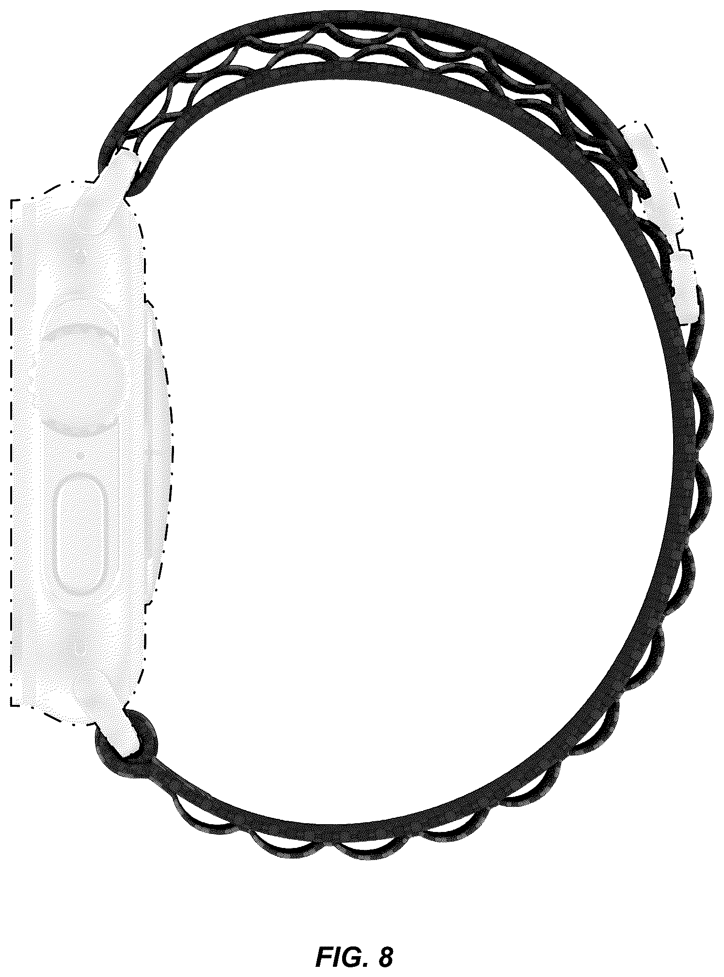 Patent USD1125156 Figure 8 – Wearable device
