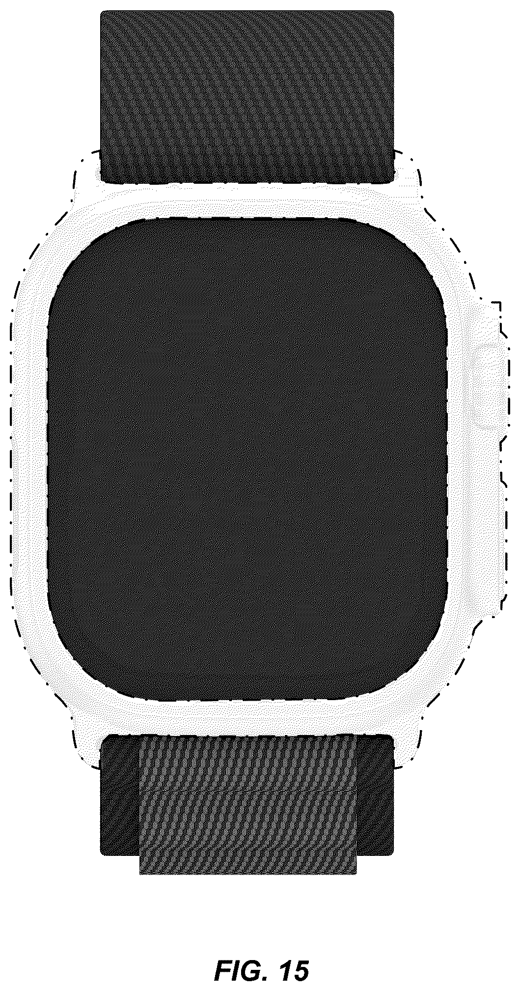 Patent USD1125156 Figure 15 – Wearable device