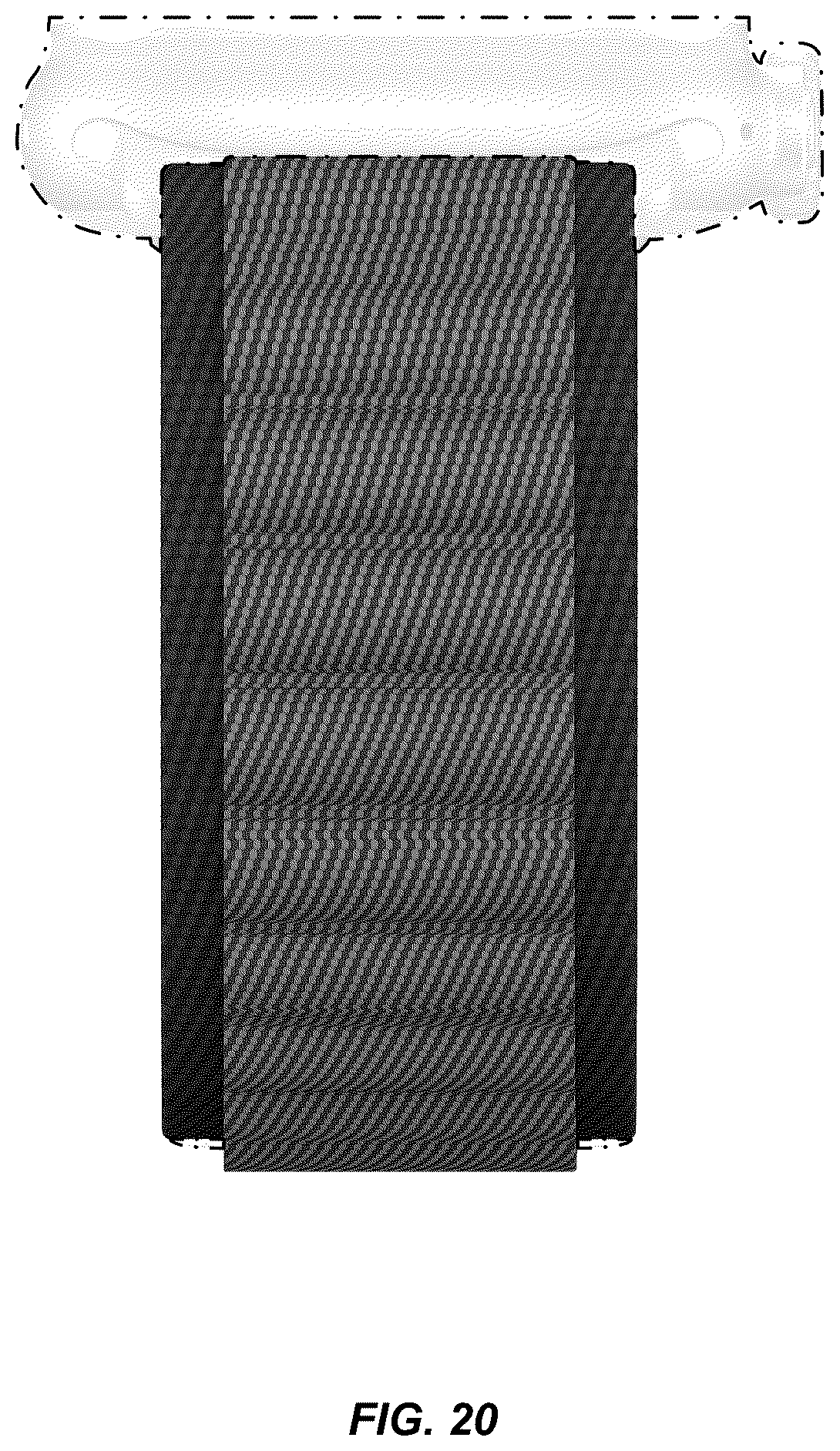 Patent USD1125156 Figure 20 – Wearable device