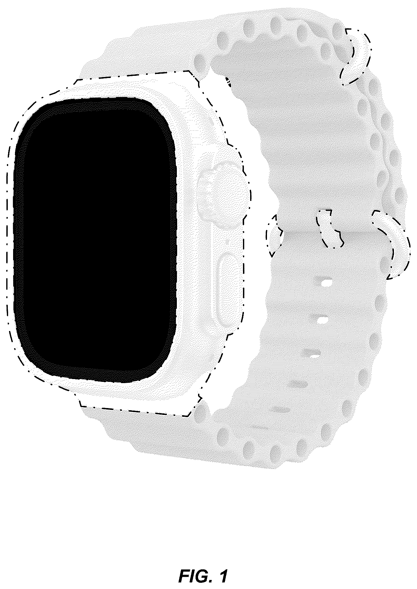 Patent USD1125157 — Wearable device — Figure 1