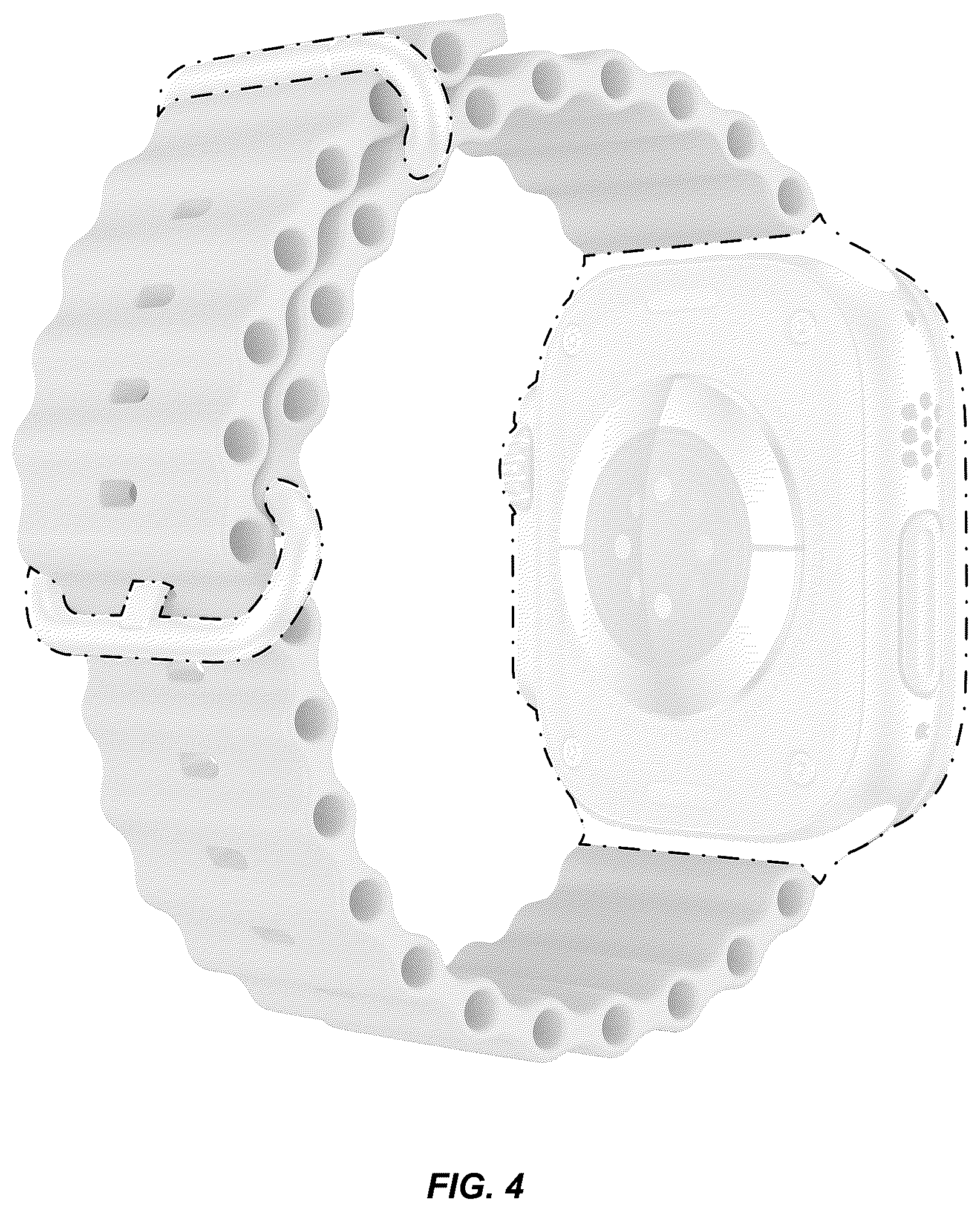 Patent USD1125157 Figure 4 – Wearable device
