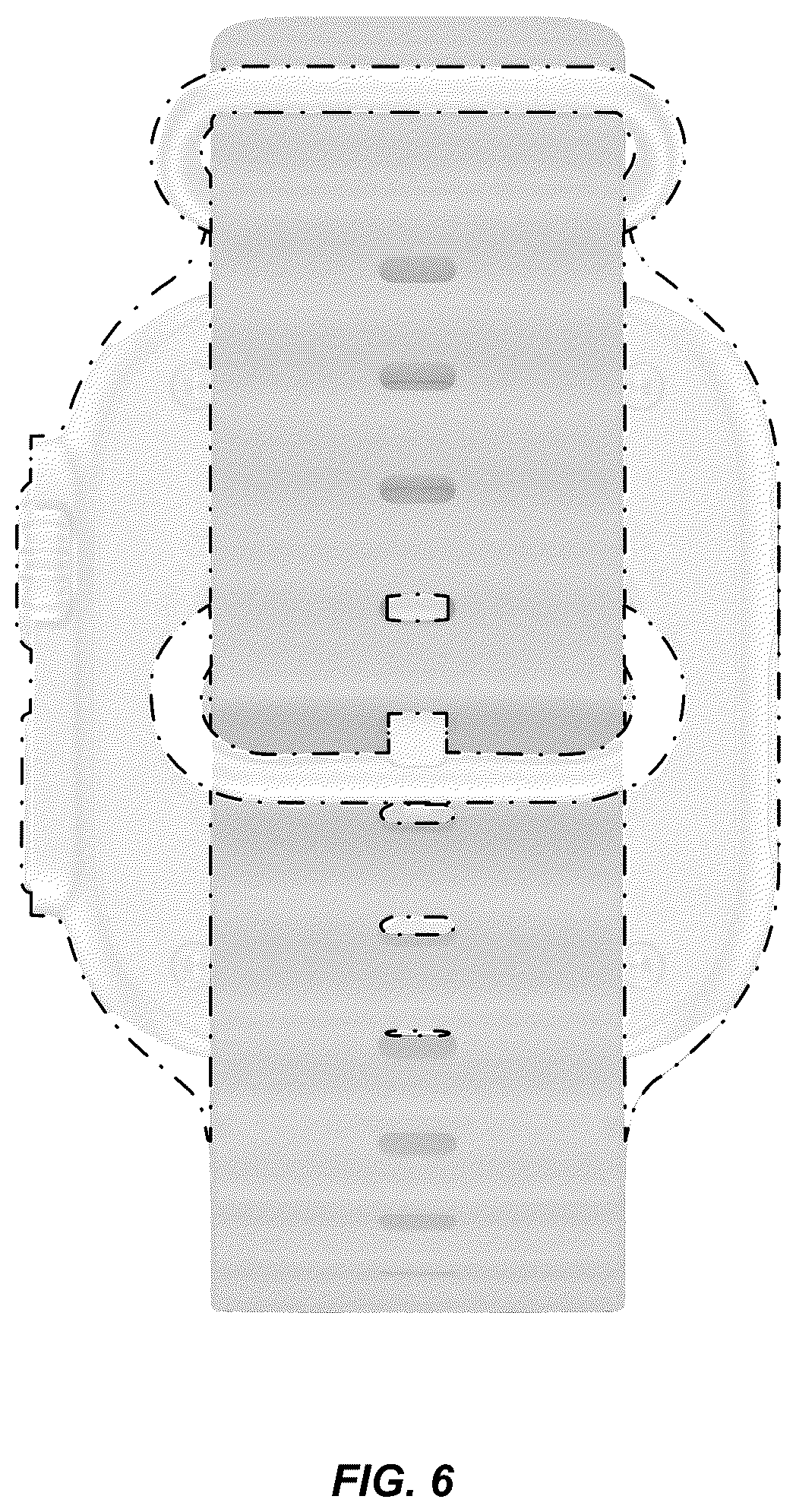 Patent USD1125157 Figure 6 – Wearable device
