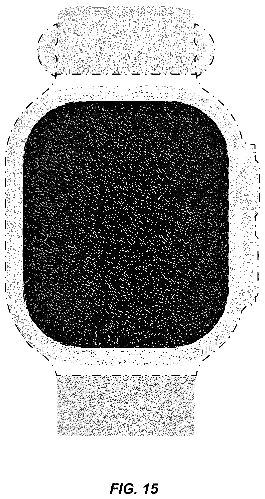 Patent USD1125157 Figure 15 – Wearable device