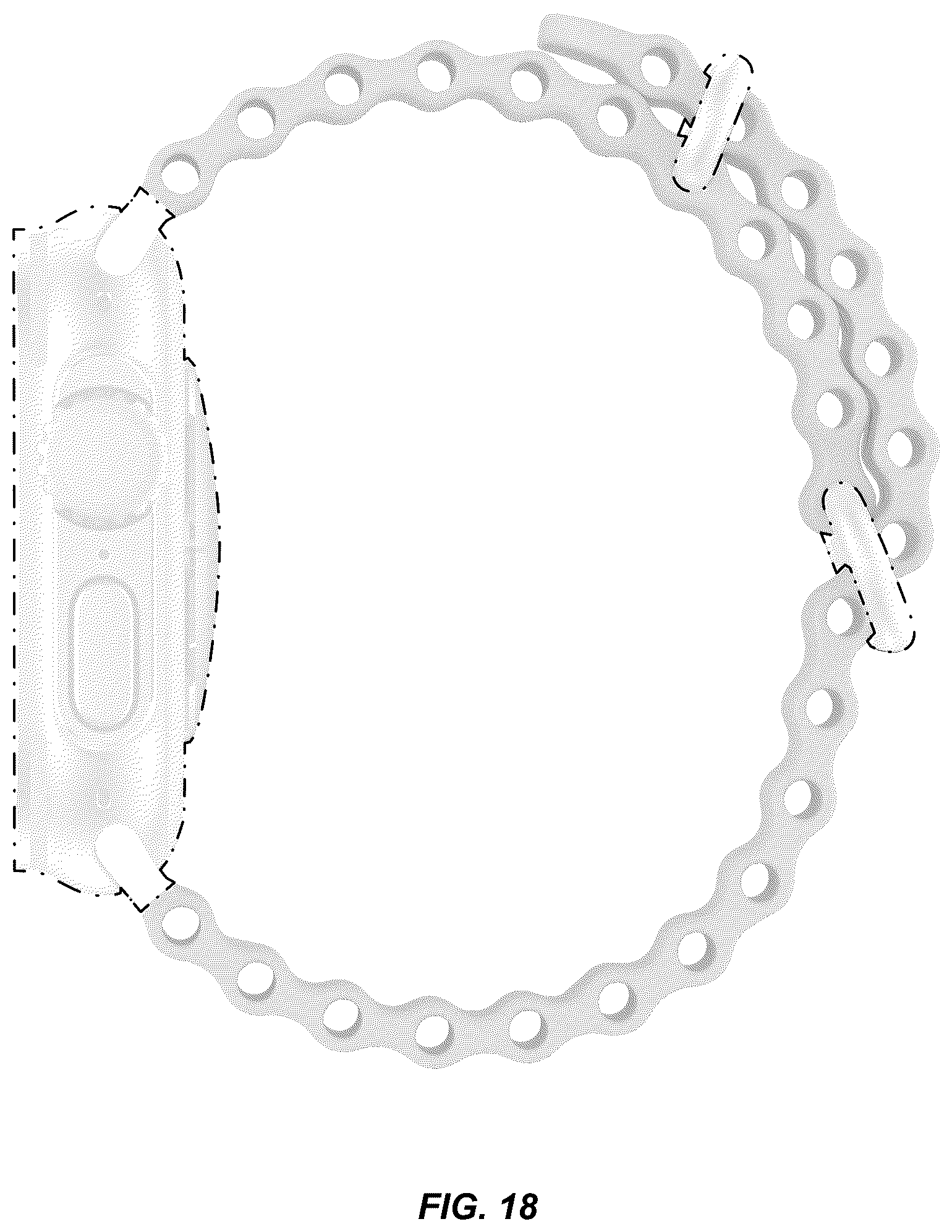 Patent USD1125157 Figure 18 – Wearable device