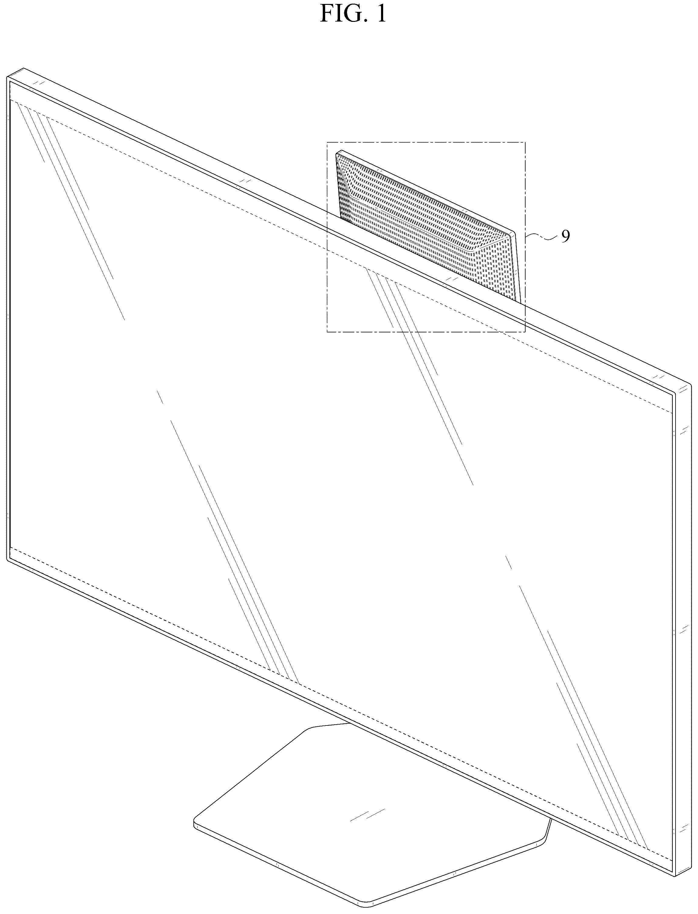 Patent USD1125160 Figure 1 – Monitor