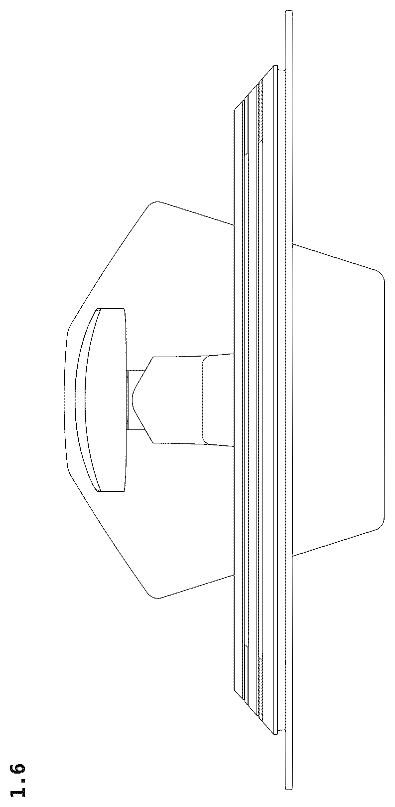 Patent USD1125161 Figure 6 – Monitor