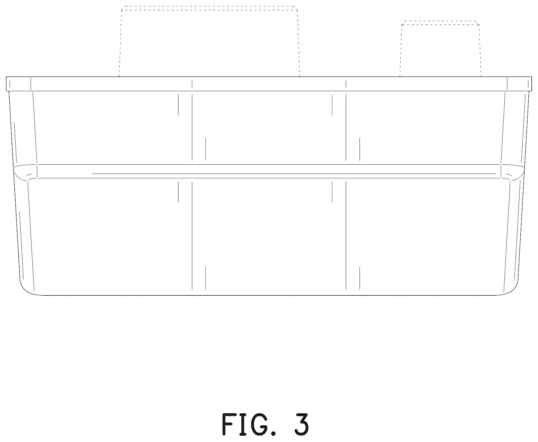 Patent USD1125162 Figure 3 – Audio mixer