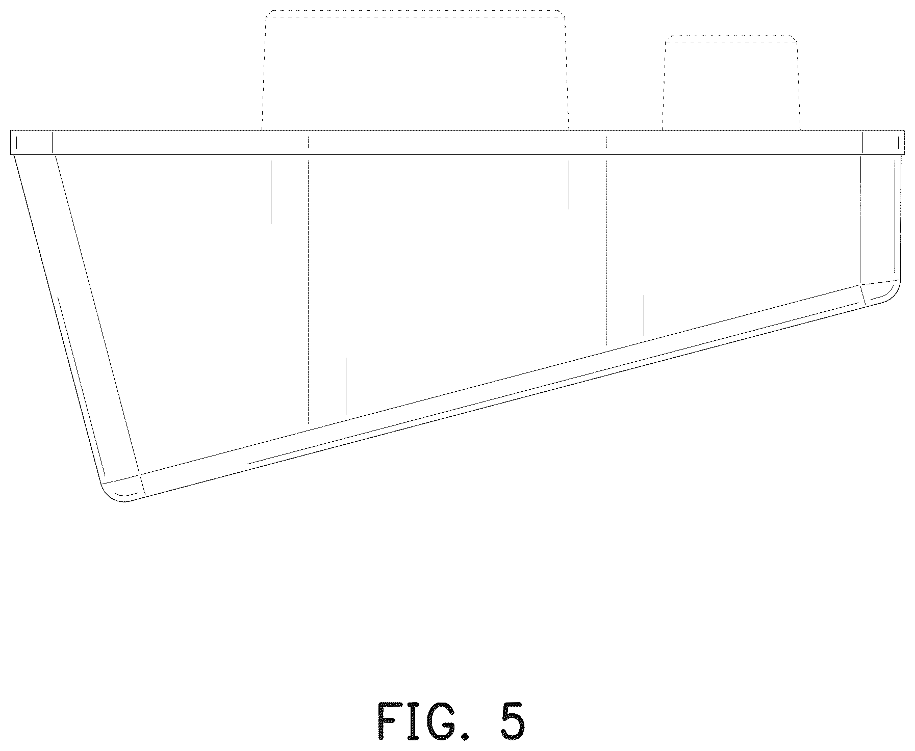 Patent USD1125162 Figure 5 – Audio mixer