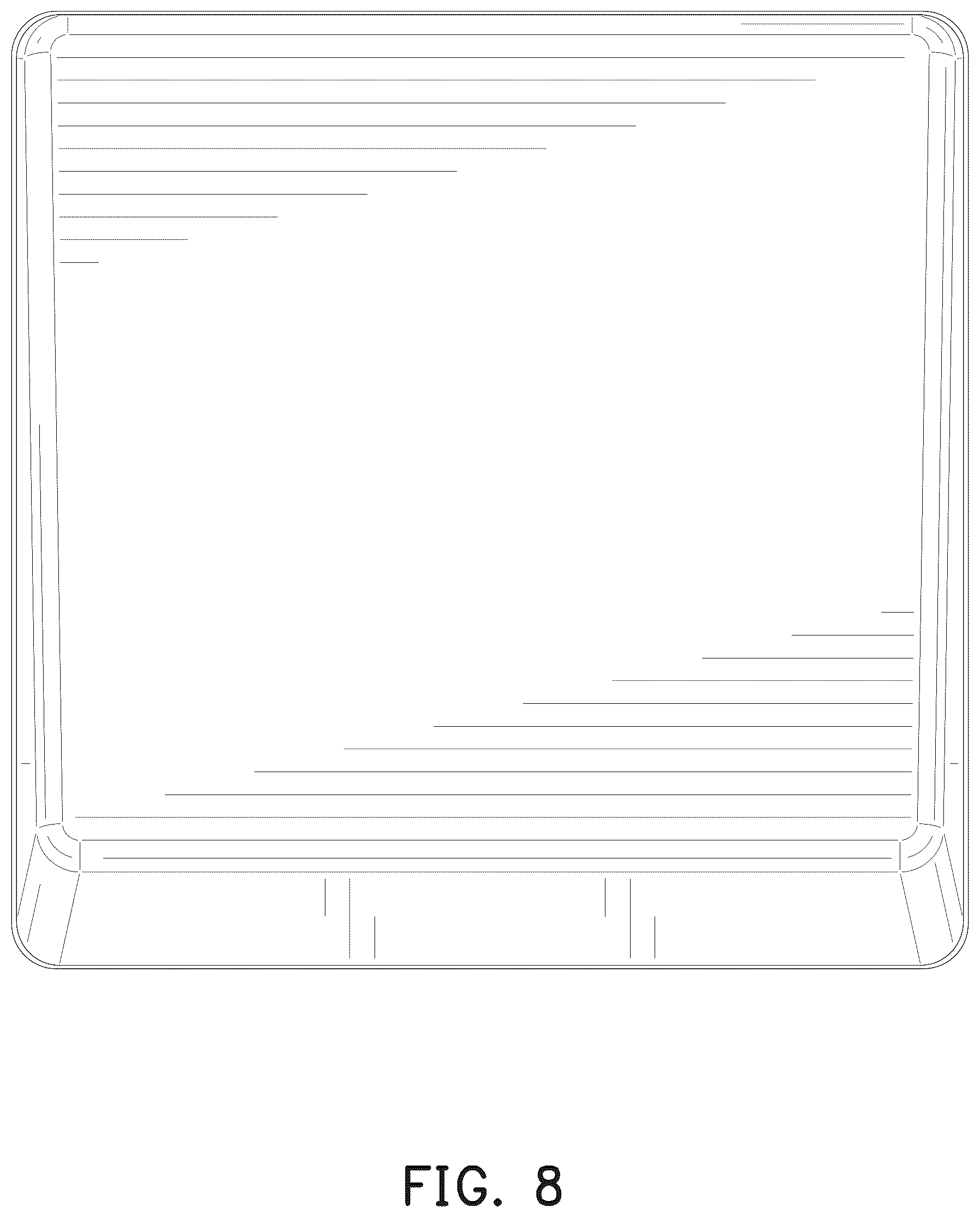 Patent USD1125162 Figure 8 – Audio mixer
