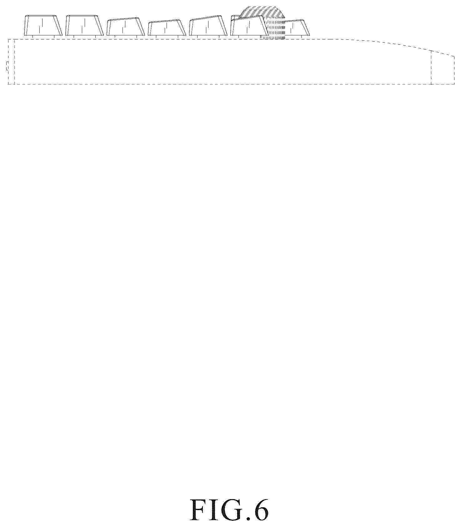 Patent USD1125163 Figure 6 – Keyboard
