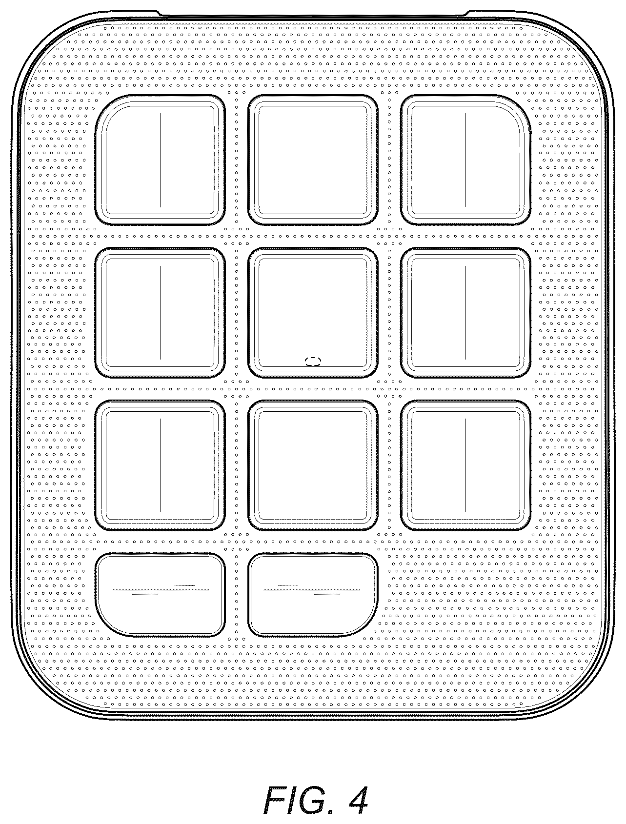 Patent USD1125164 Figure 3 – Input device