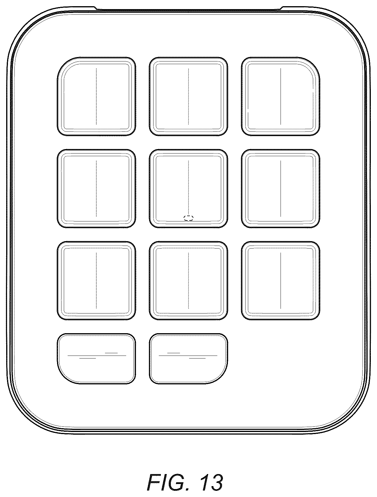 Patent USD1125164 Figure 9 – Input device