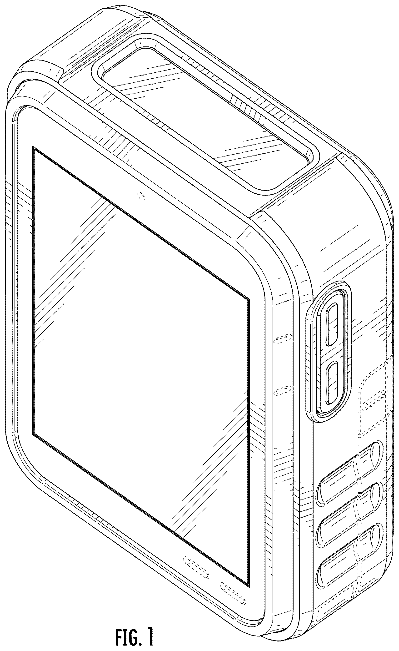 Patent USD1125168 — Scanner — Figure 1