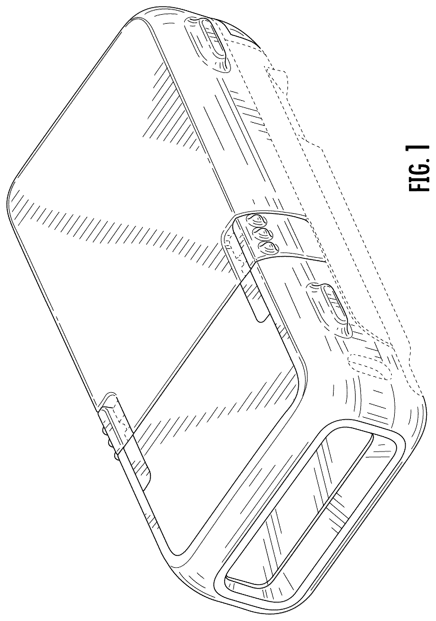 Patent USD1125171 Figure 1 – Barcode scanner