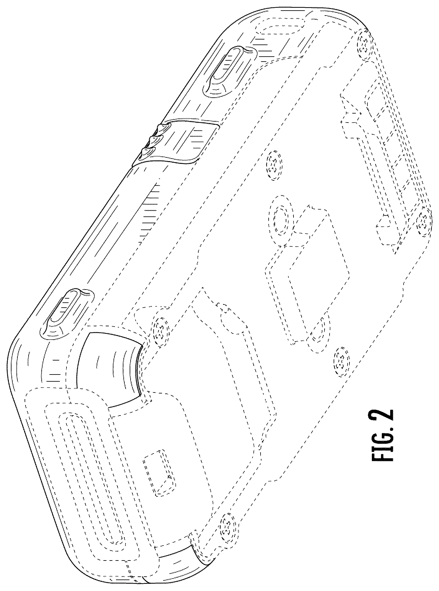 Patent USD1125171 Figure 2 – Barcode scanner