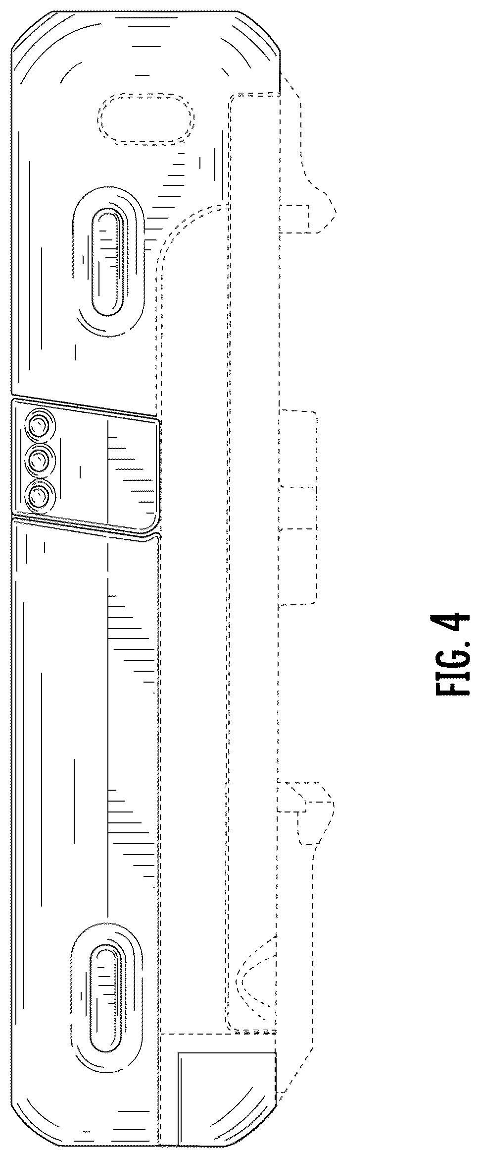 Patent USD1125171 Figure 4 – Barcode scanner