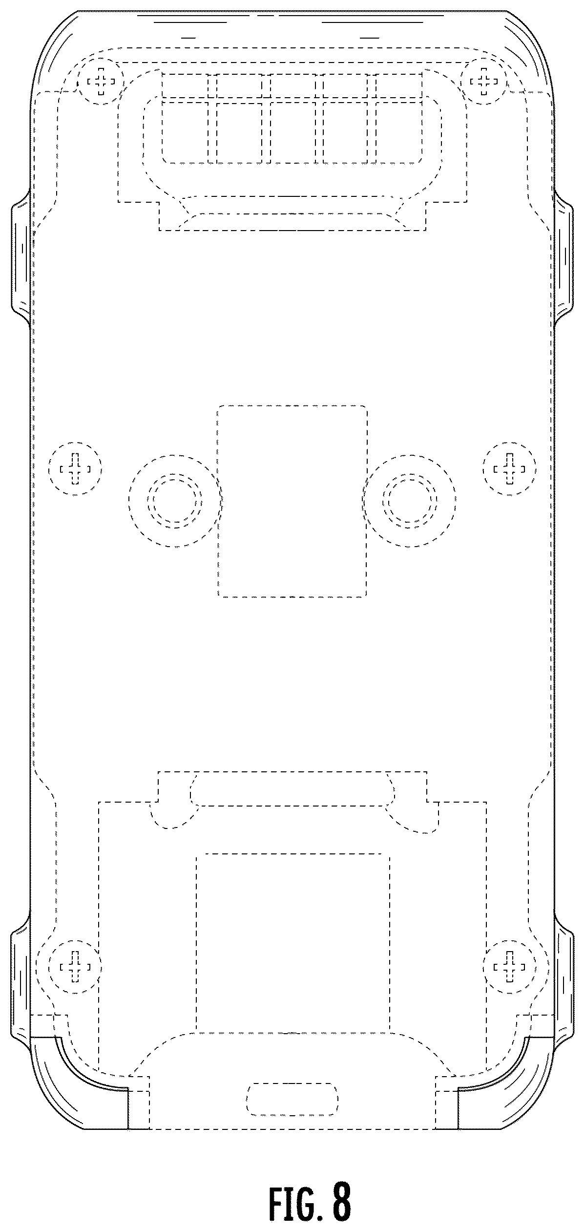 Patent USD1125171 Figure 7 – Barcode scanner