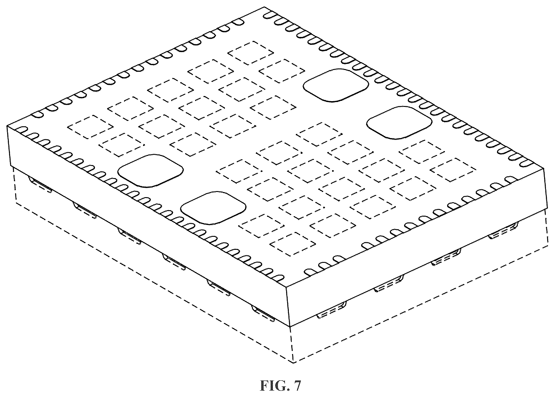 Patent USD1125172 Figure 3 – Communication module