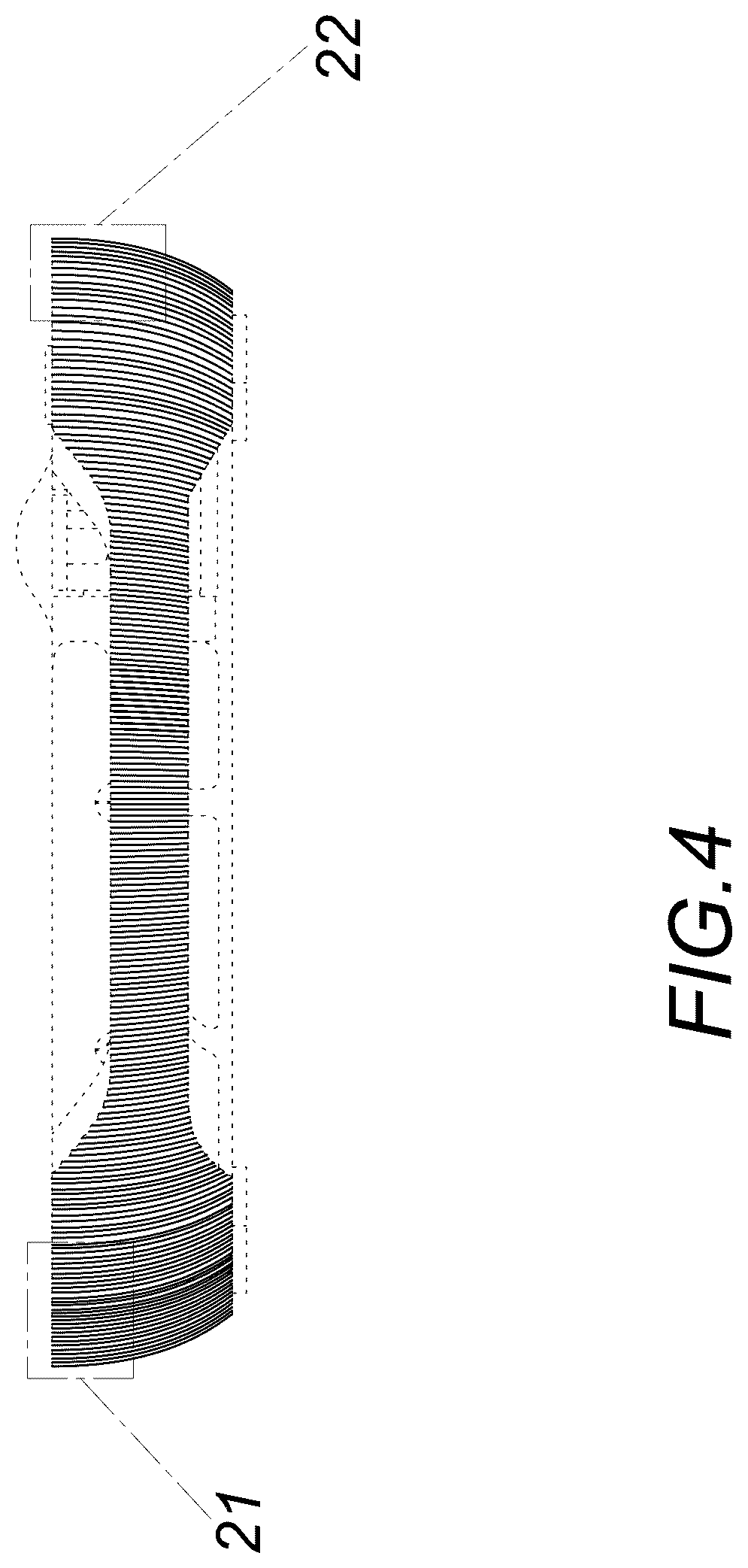 Patent USD1125173 Figure 4 – Computer base
