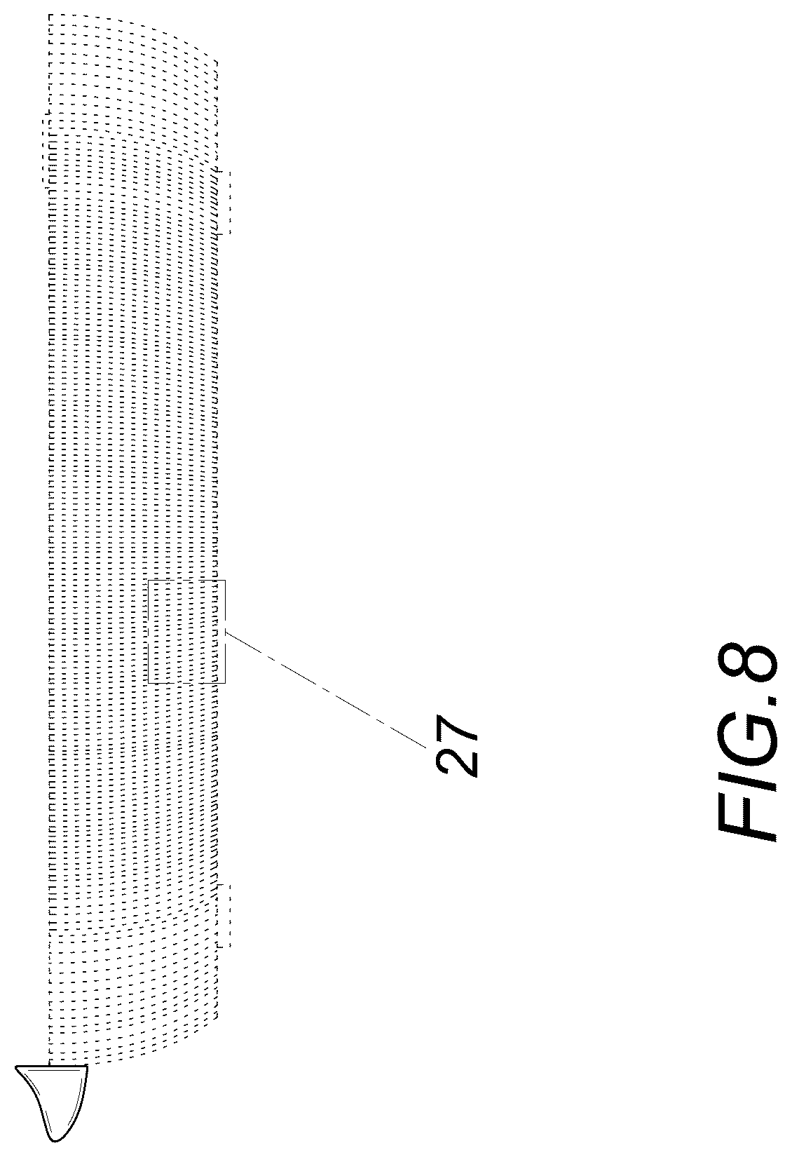Patent USD1125174 Figure 8 – Computer base