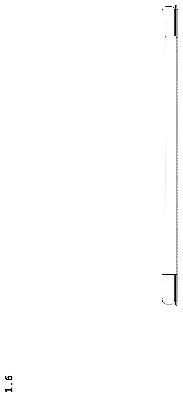 Patent USD1125175 Figure 6 – Tablet case