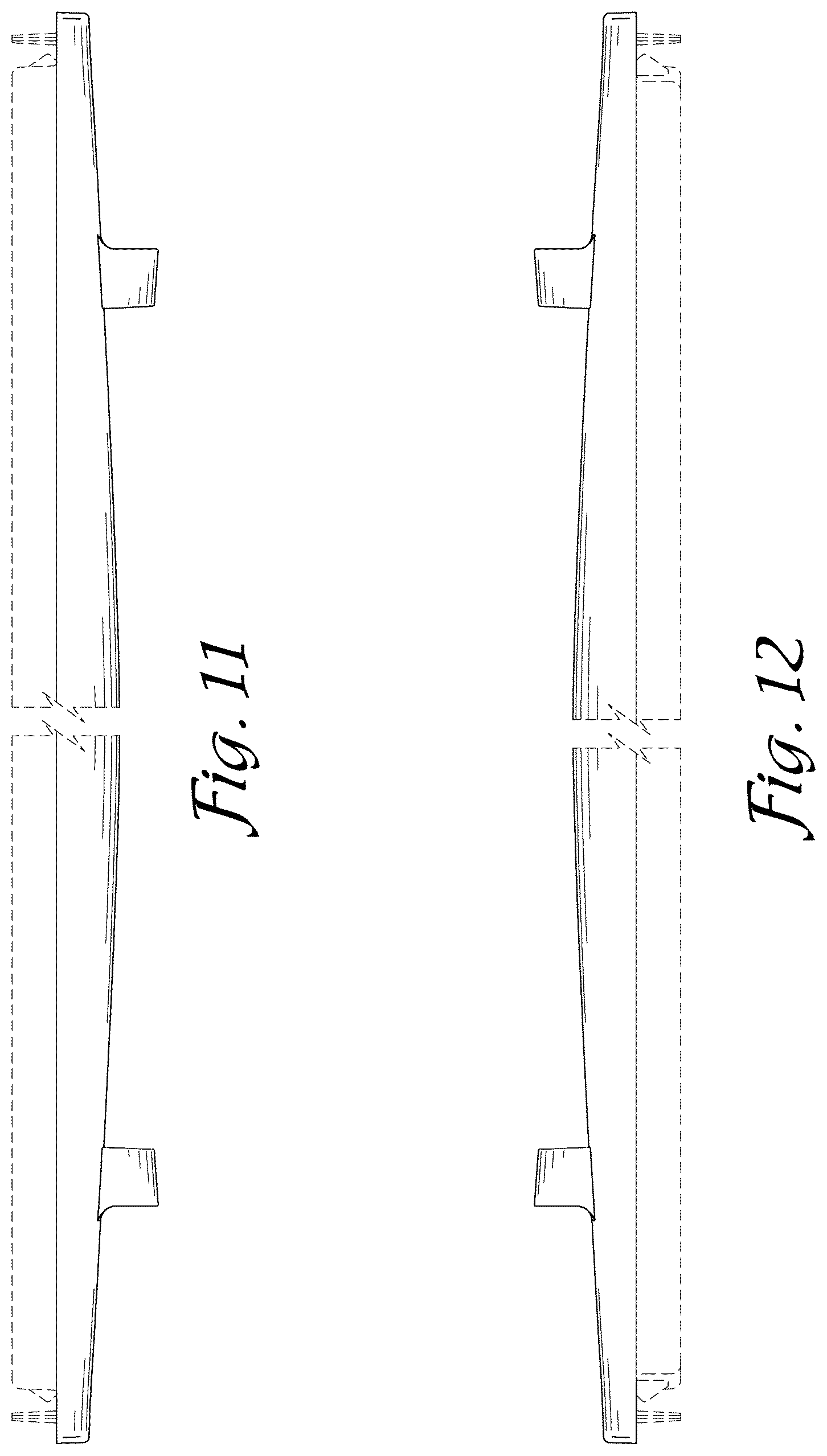 Patent USD1125176 Figure 7 – Blanking panel for an equipment rack