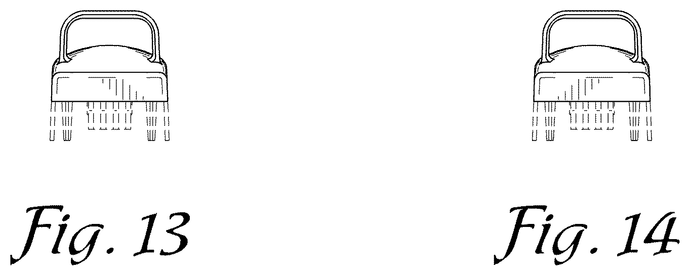 Patent USD1125176 Figure 8 – Blanking panel for an equipment rack