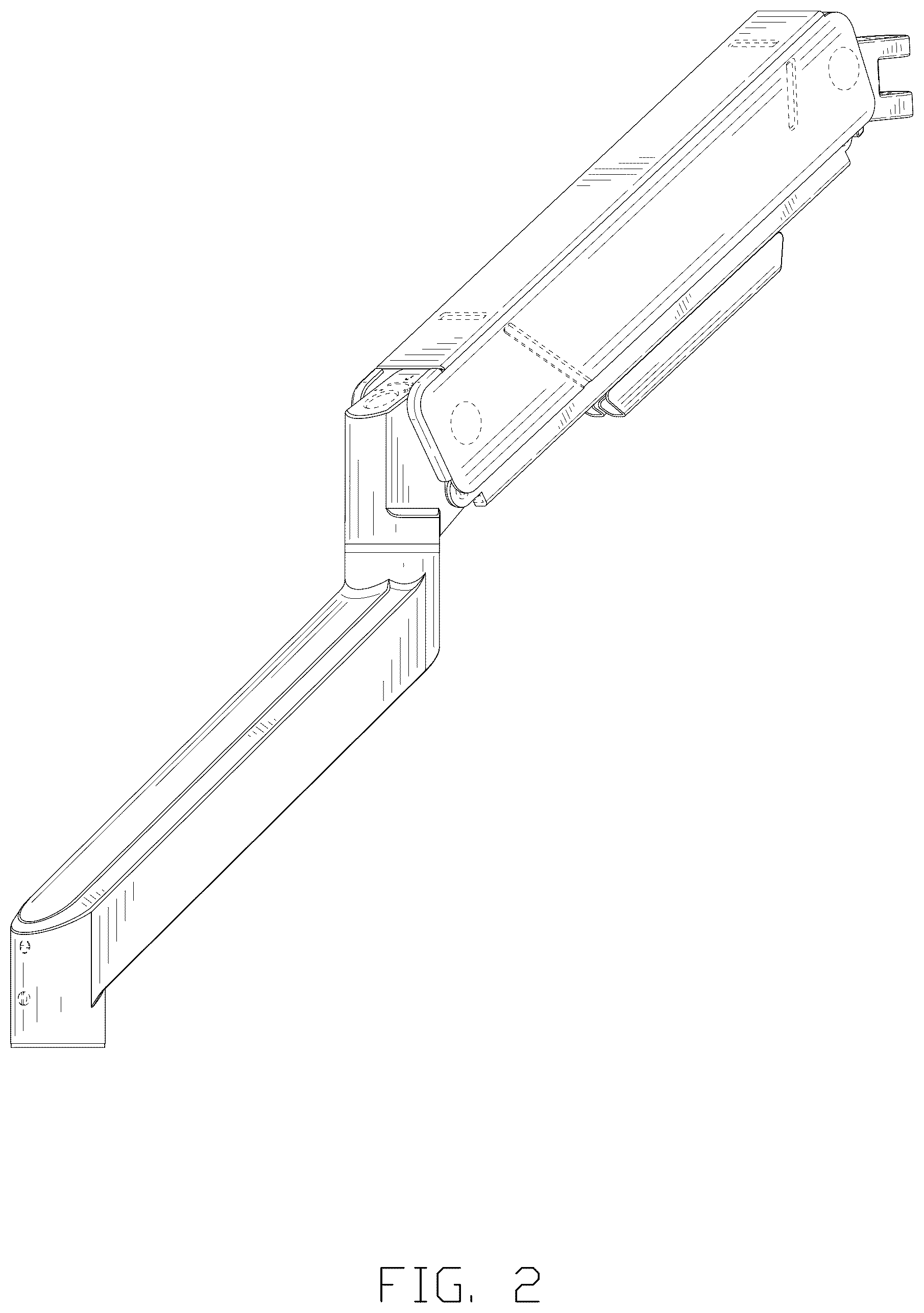 Patent USD1125179 Figure 2 – Monitor arm