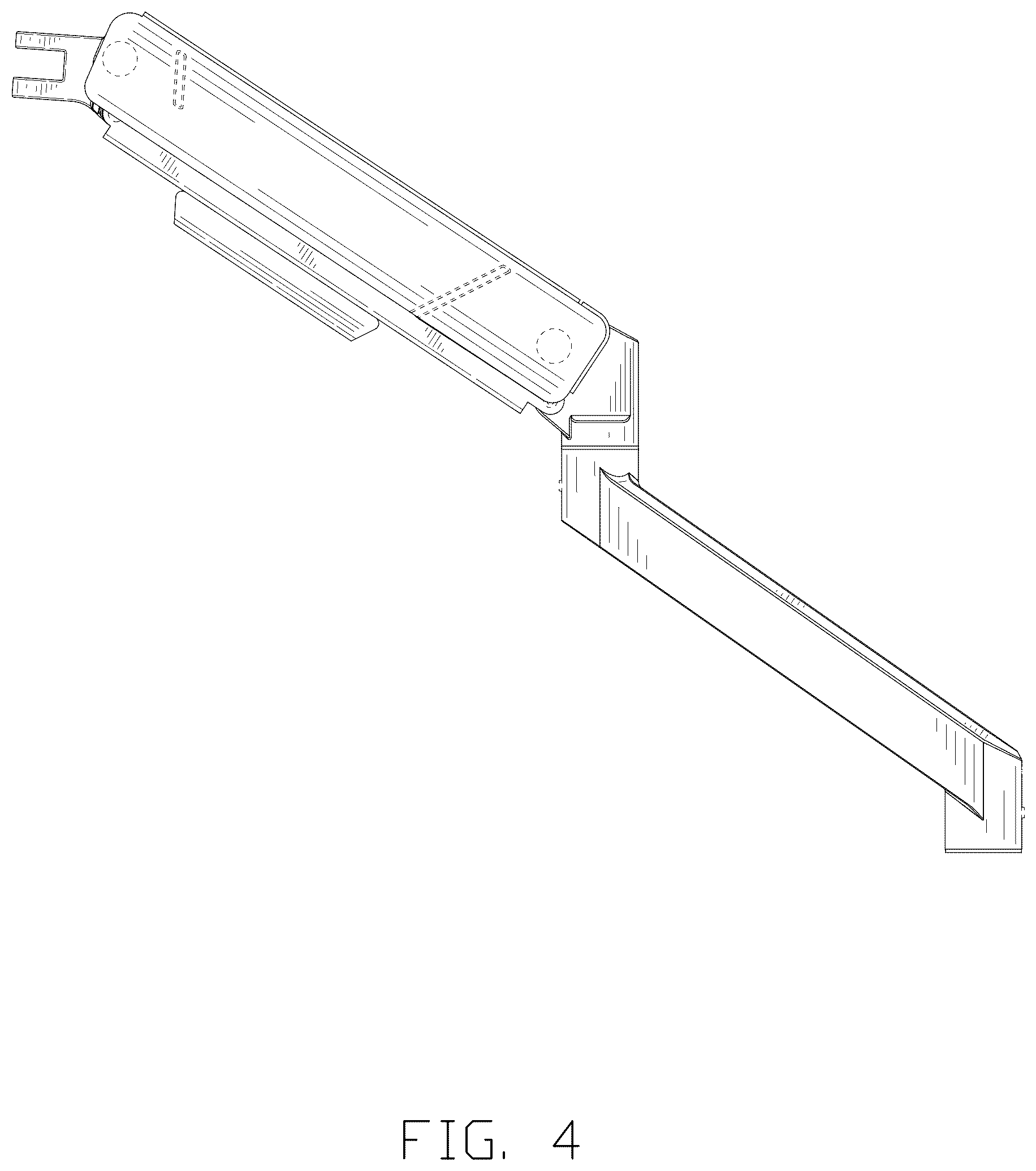 Patent USD1125179 Figure 4 – Monitor arm