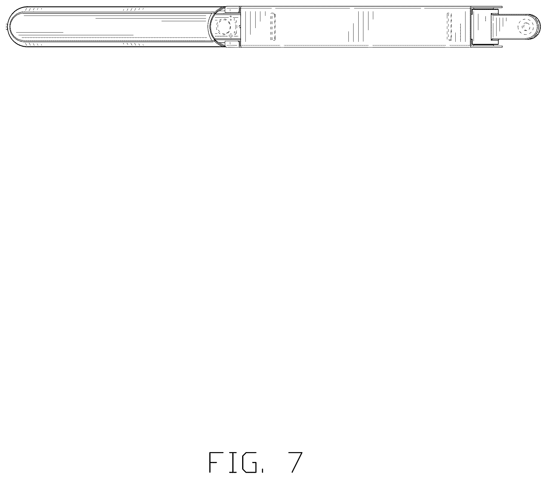 Patent USD1125179 Figure 7 – Monitor arm