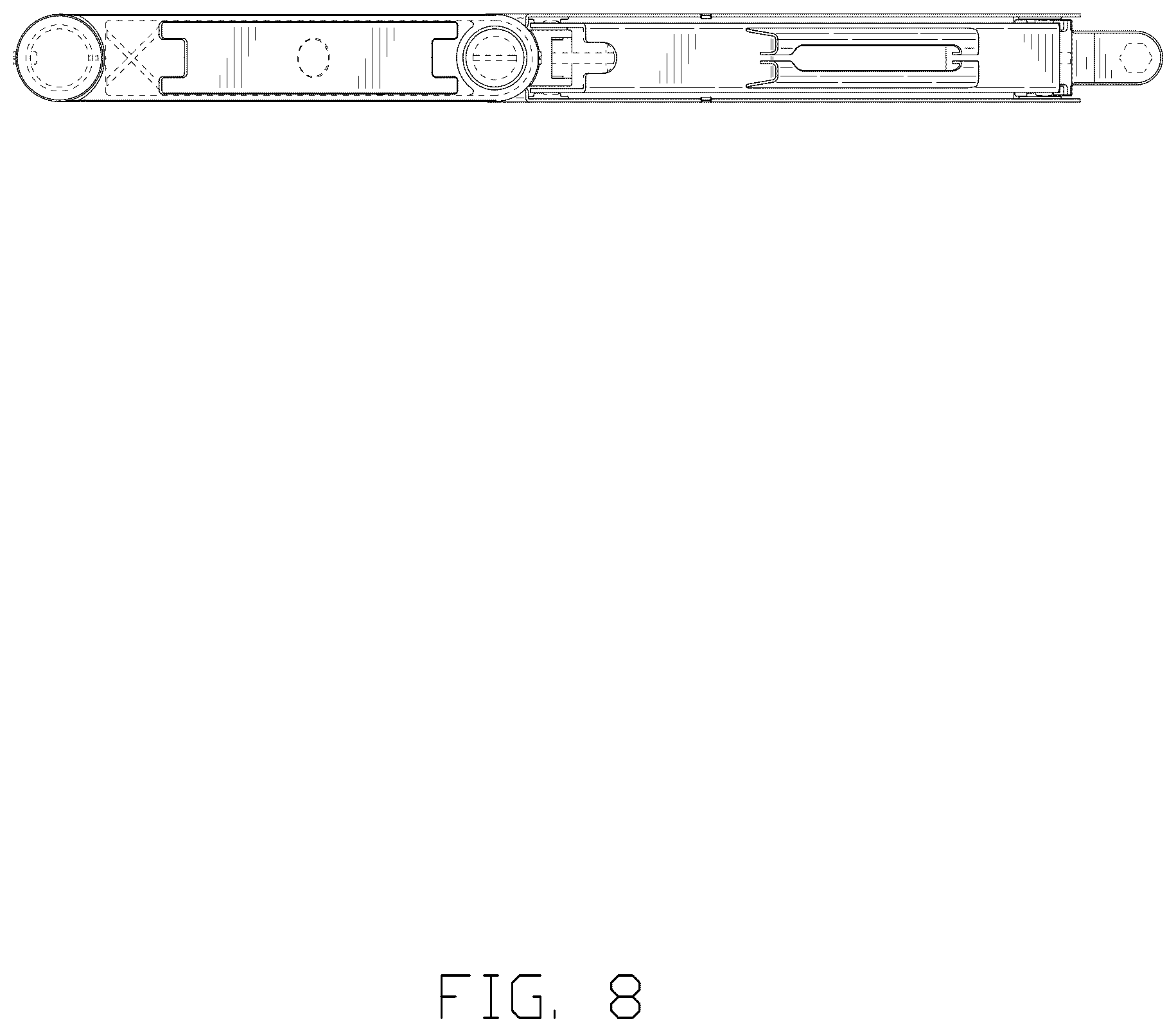 Patent USD1125179 Figure 8 – Monitor arm