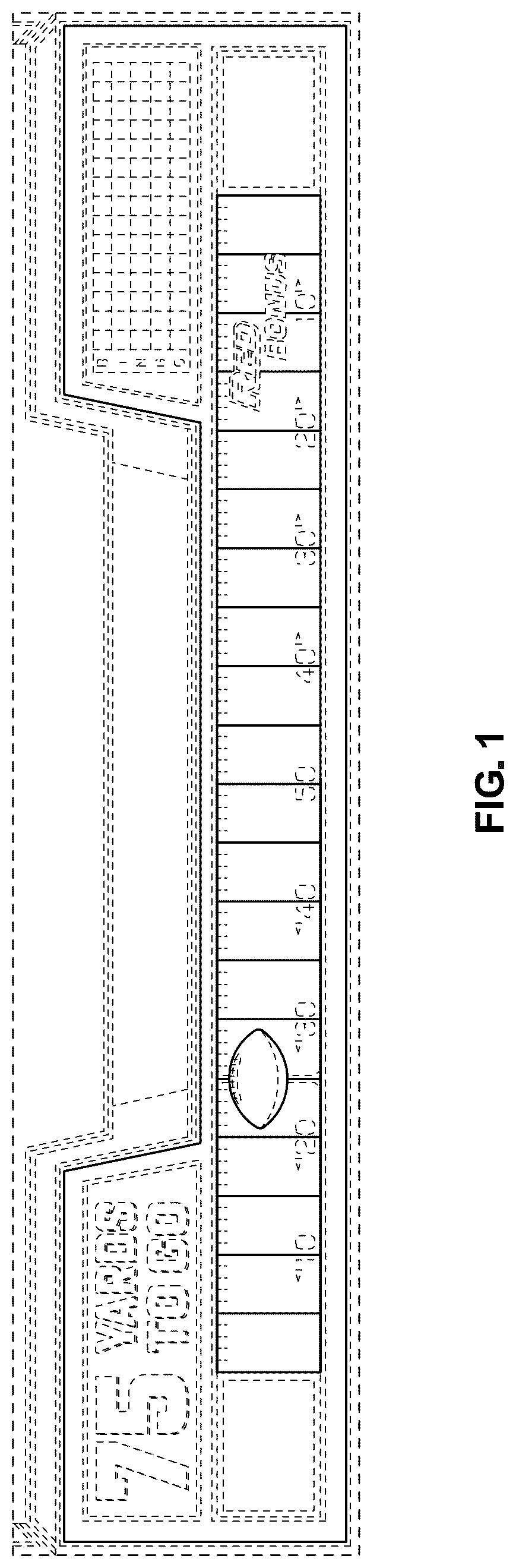 Patent USD1125187 Figure 1 – Display screen or portion thereof with a graphical user interface