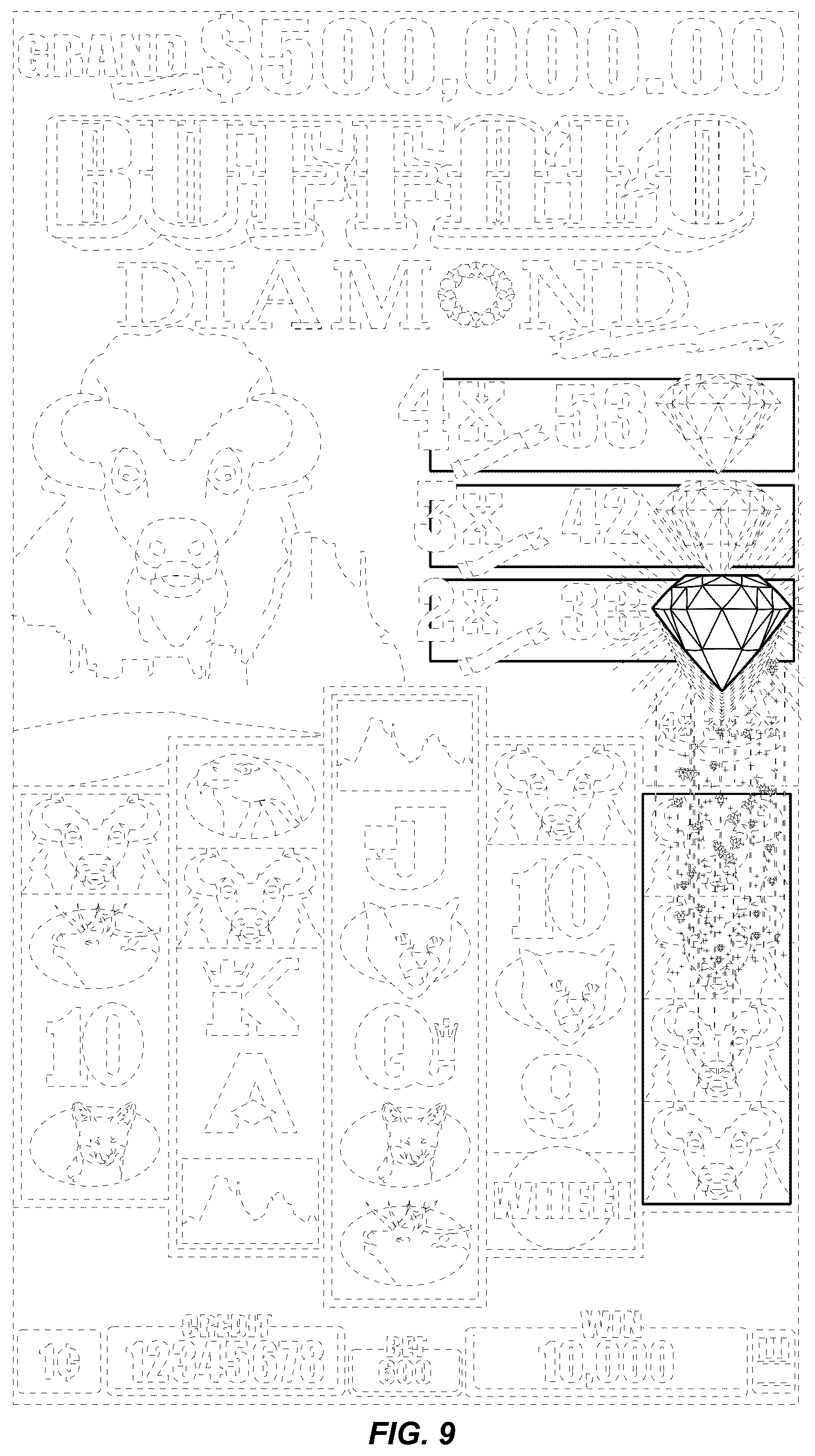 Patent USD1125192 Figure 9 – Display screen or portion thereof with transitional graphical user interface